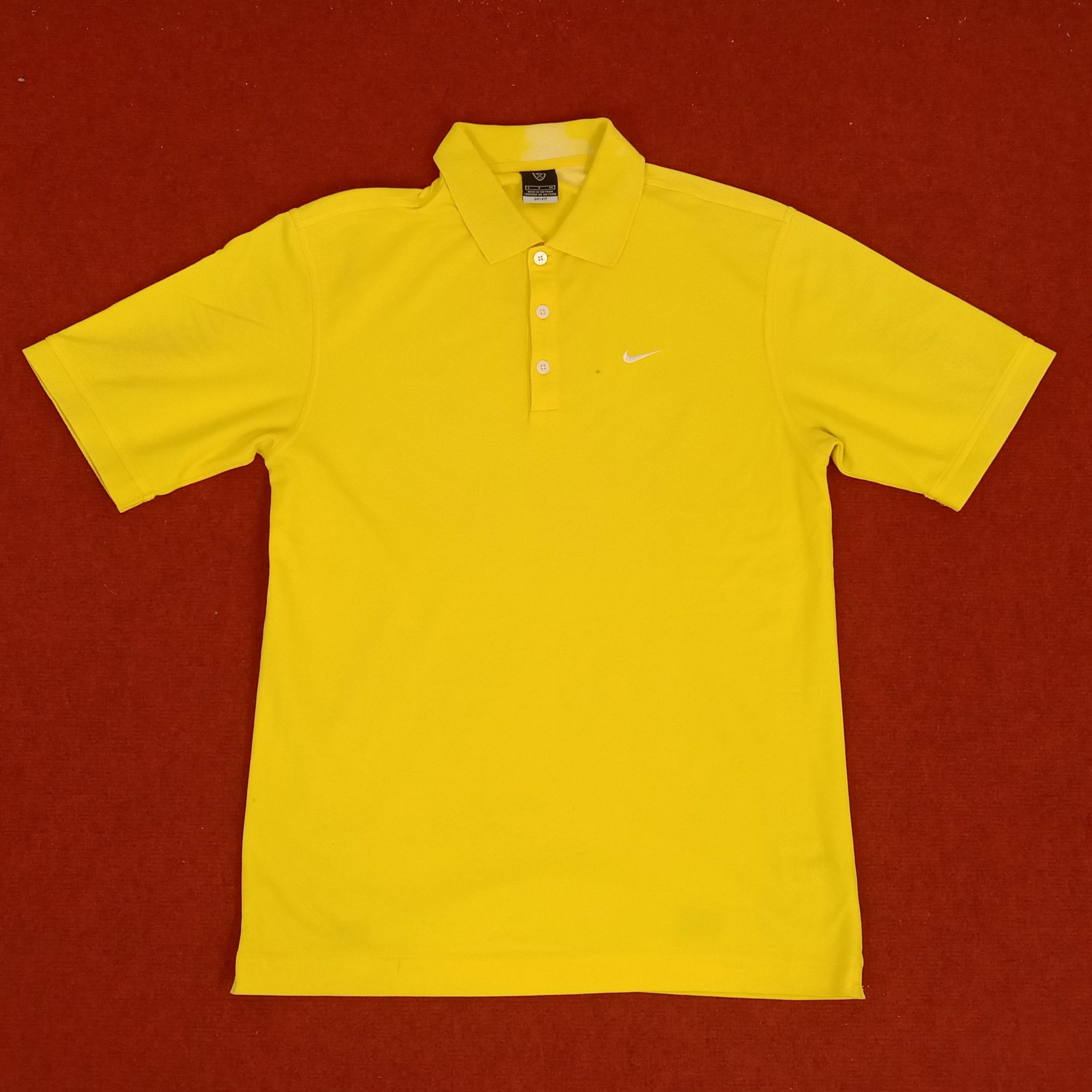 Nike × Vintage Nike Sportswear Style Small Logo Swoosh Collar Polos Size US M / EU 48-50 / 2 - 1 Thumbnail