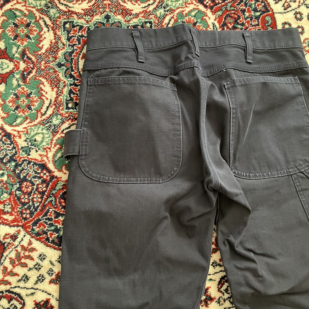 Comme des Garcons Navy Blue Carpenter Pants Size US 31 - 4 Thumbnail