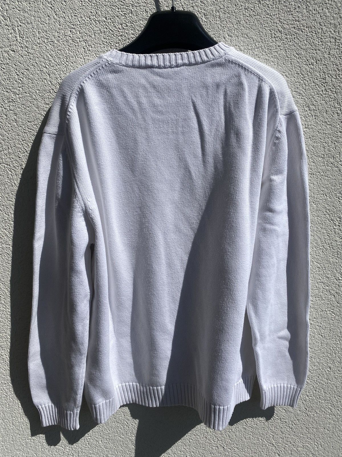 Yves Saint Laurent White YSL Sweater Knit Size US M / EU 48-50 / 2 - 10 Thumbnail
