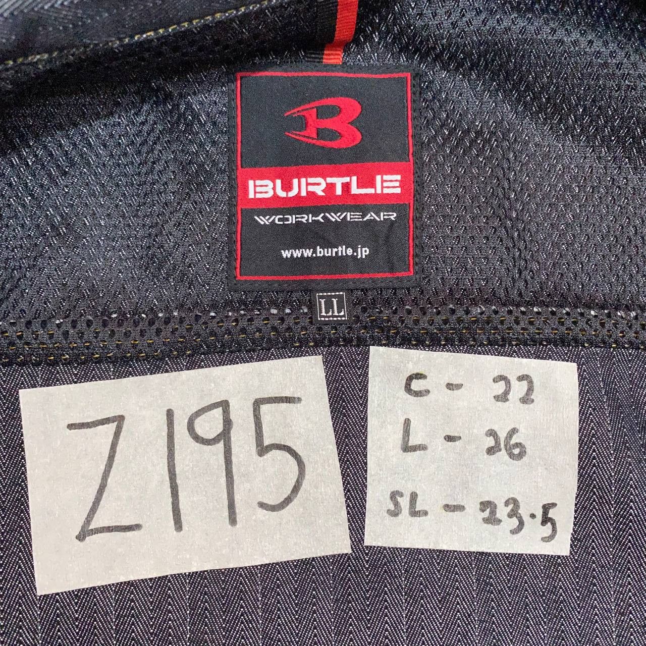 Japanese Brand Z195 JAPAN BURTLE WORKWEAR DENIM JACKET Size US M / EU 48-50 / 2 - 8 Thumbnail