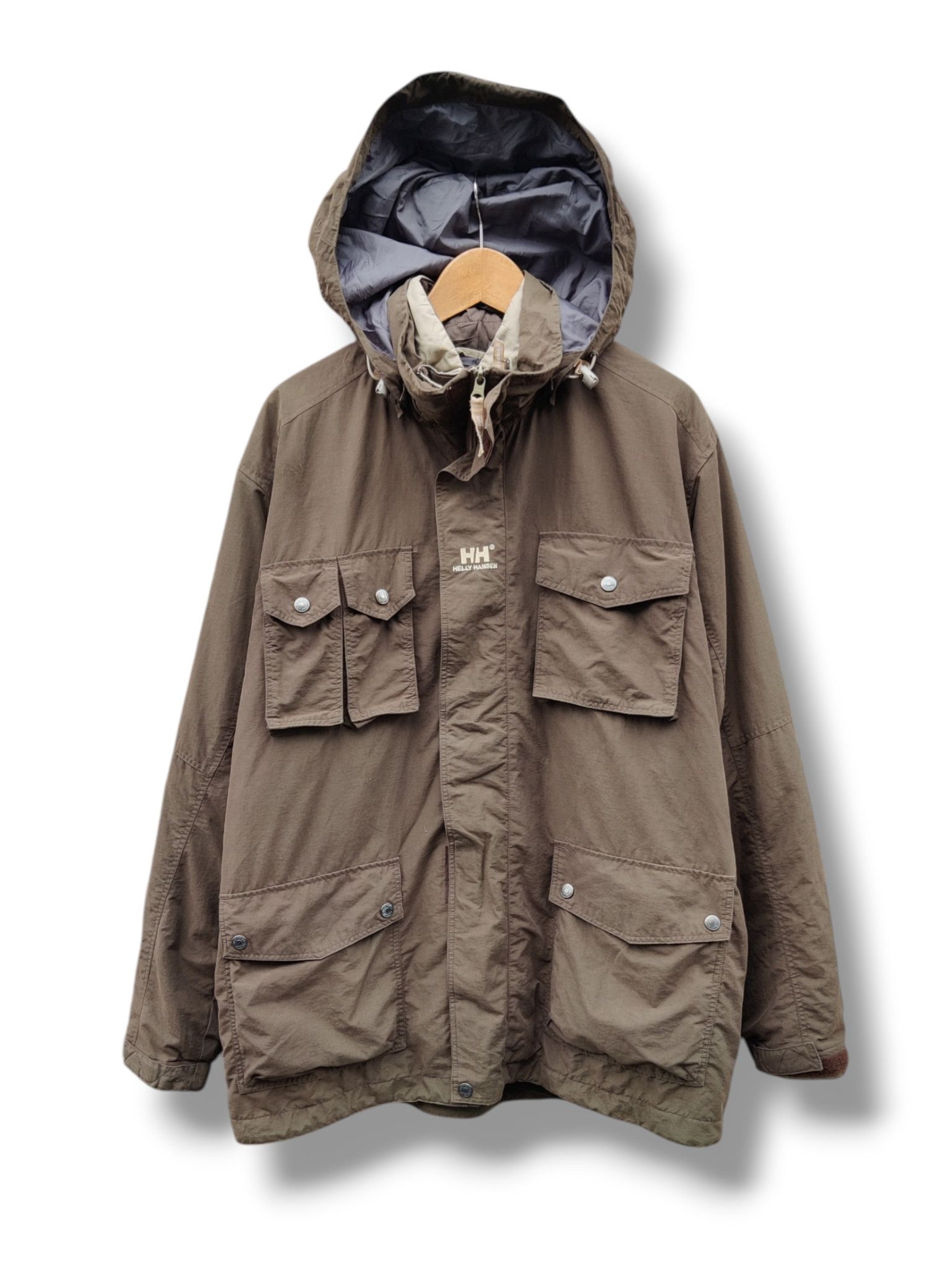 Helly Hansen Vintage Helly Hansen Sailing Multi Pocket Winter Jacket Size US L / EU 52-54 / 3 - 1 Thumbnail