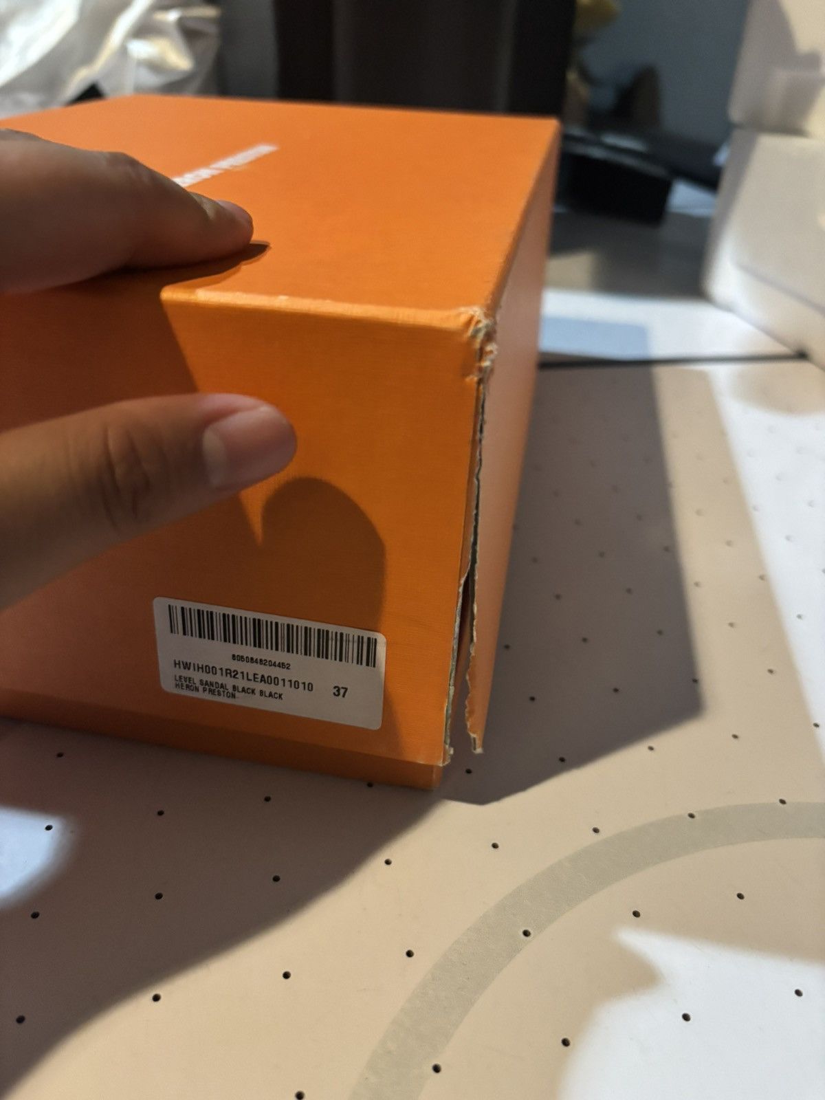 Heron Preston HERON PRESTON LEVEL-HEEL BLACK SANDALS SIZE 6.5 WOMEN 37 Size US 6.5 / IT 36.5 - 12 Thumbnail
