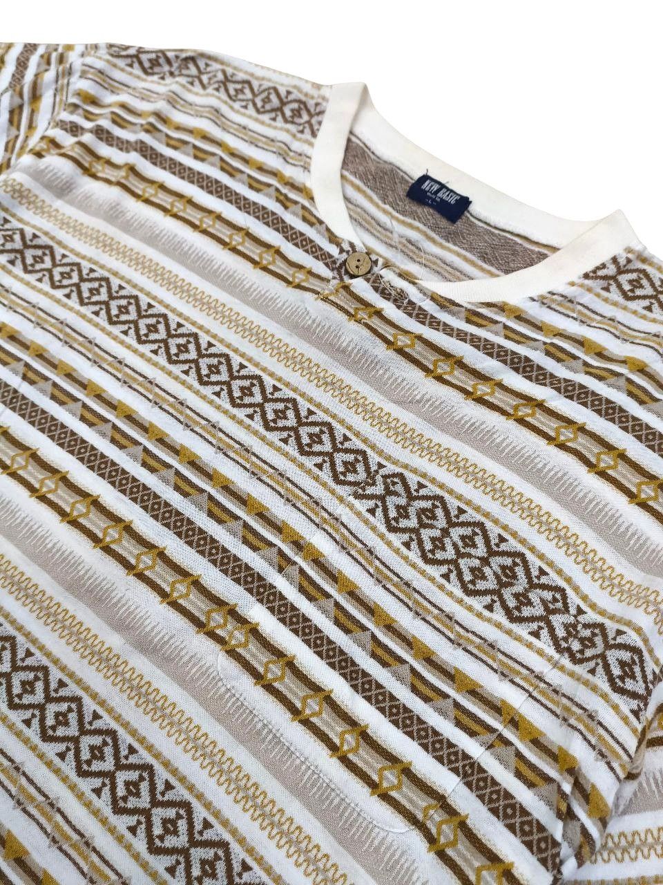 Japanese Brand Rare Vintage Jacquard Native Allover Surf Style Tee Size US L / EU 52-54 / 3 - 3 Thumbnail