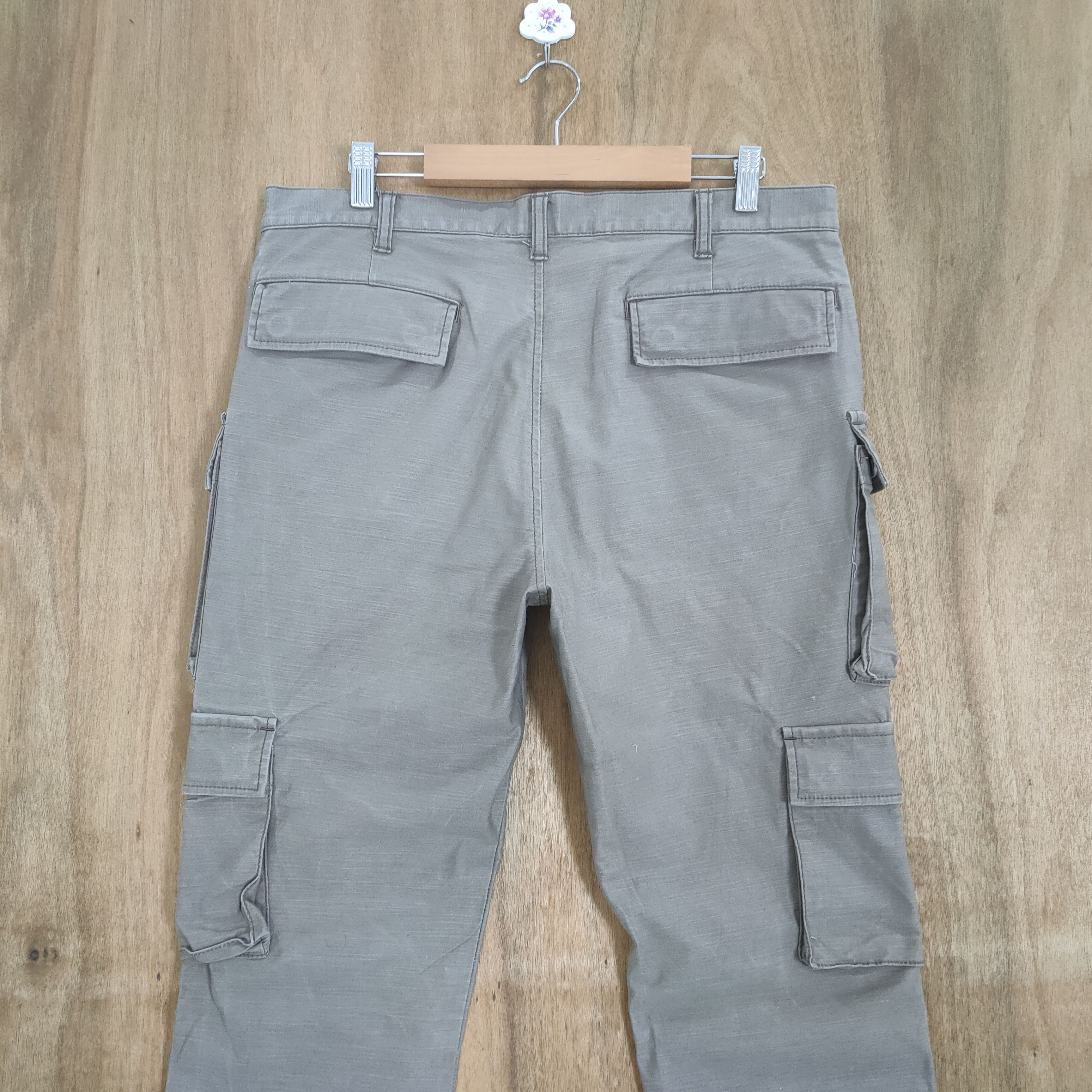 Japanese Brand VINTAGE 8POCKET STUDIO CARGO PANTS Size US 34 / EU 50 - 7 Thumbnail