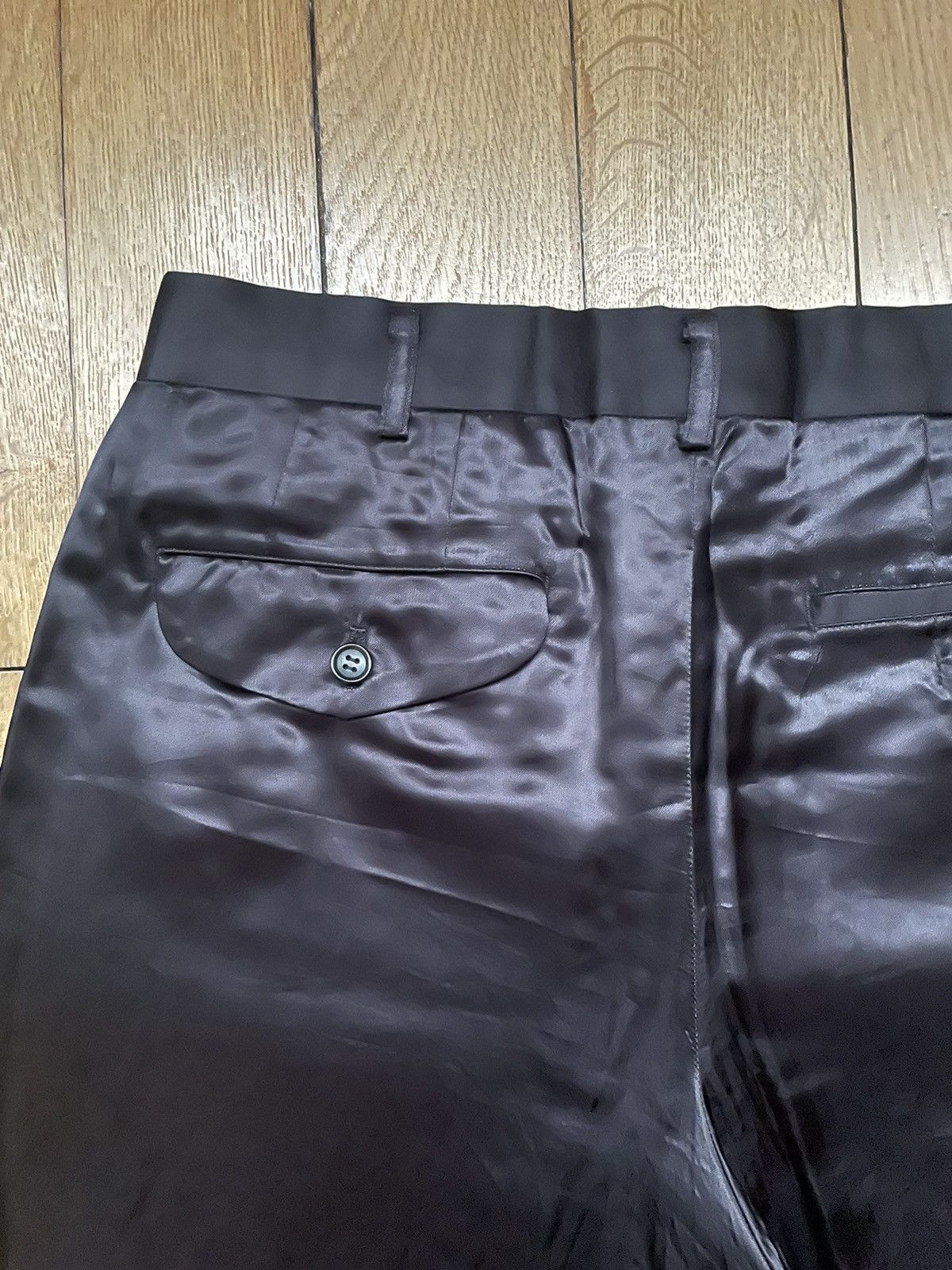 Comme des Garcons Comme des Garçons Black Cupra Trousers Size 27" / US 4 / IT 40 - 4 Thumbnail