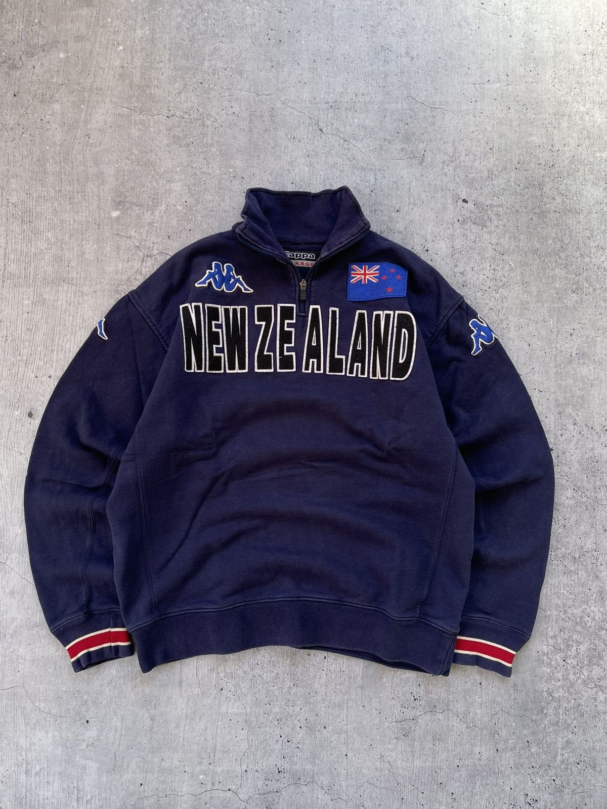 Kappa × Vintage Vintage Kappa Newzealand Size US L / EU 52-54 / 3 - 1 Thumbnail