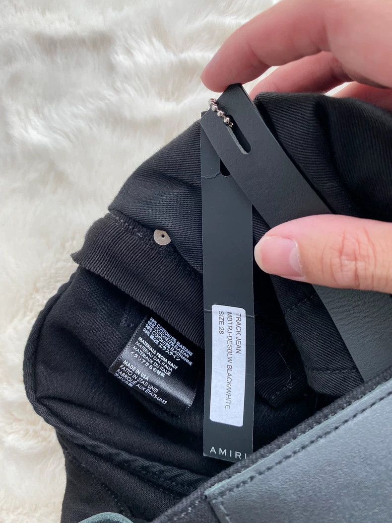 Amiri Amiri Black Side Stripe Jean Size US 28 / EU 44 - 4 Thumbnail
