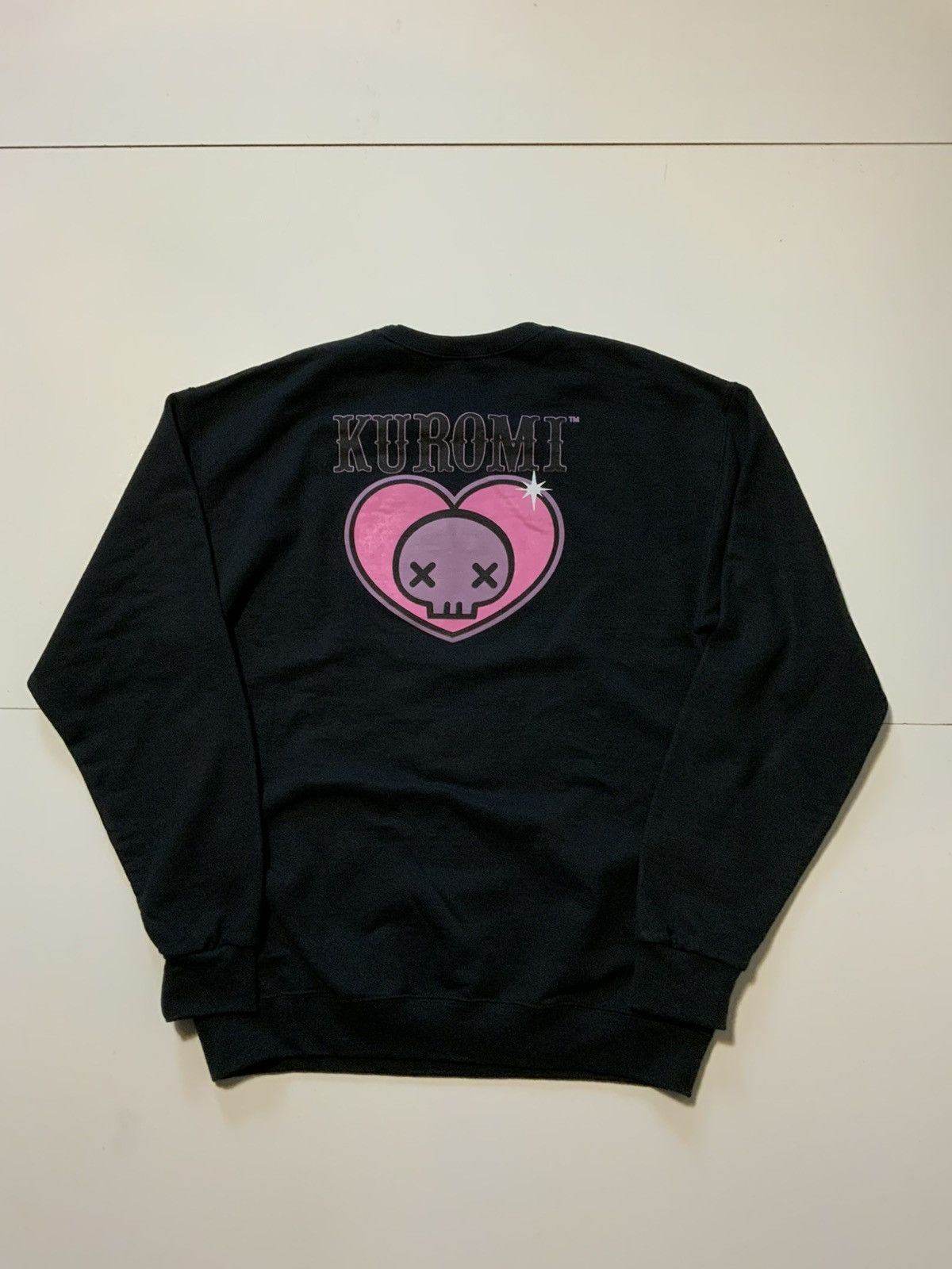 Other Kuromi By Sanrio BioWorld Anime Heart Skull Sweatshirt Size US L / EU 52-54 / 3 - 2 Thumbnail