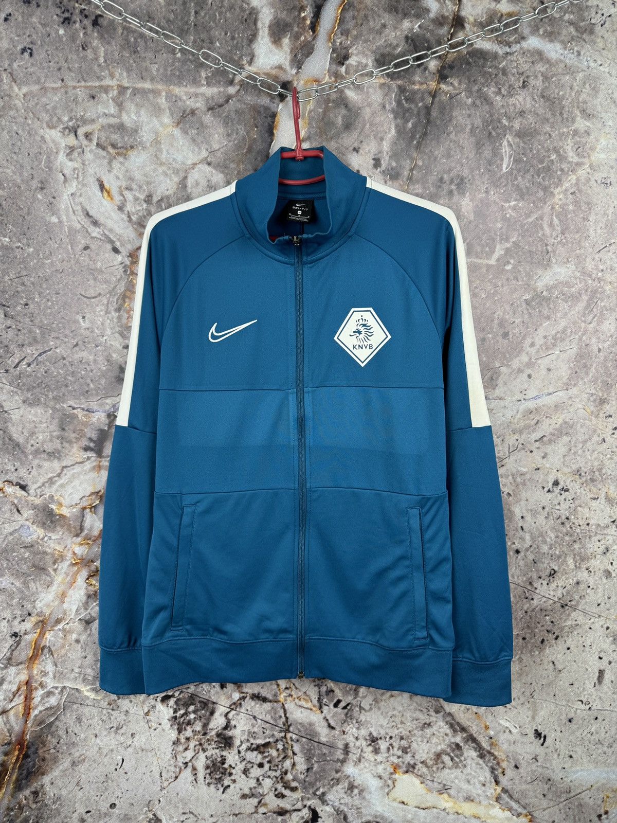 Nike Men’s Nike KNVB Nederland Full Zip Jacket Football Size M Size US M / EU 48-50 / 2 - 1 Thumbnail