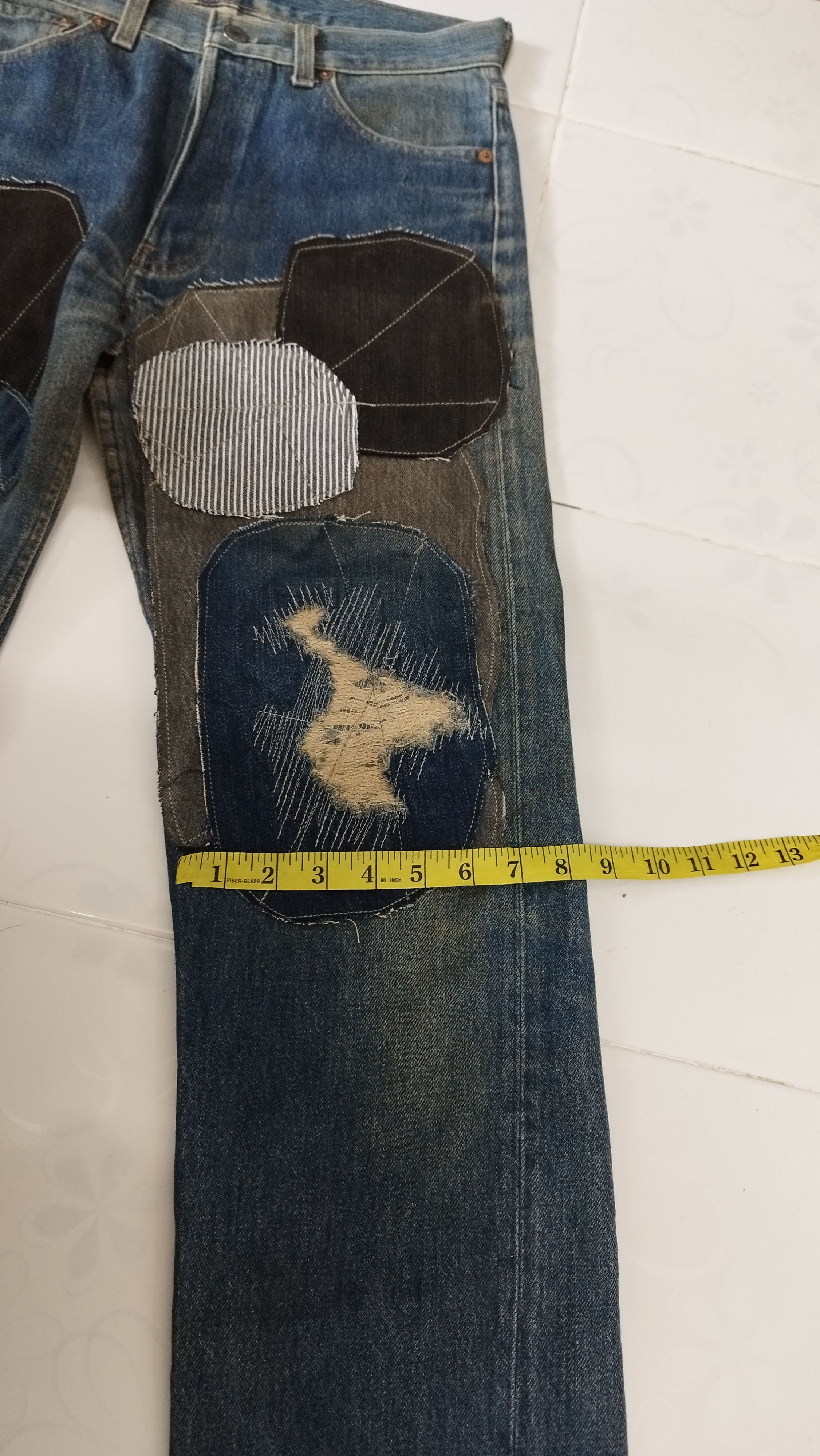 Levi's Vintage Clothing Levis 501 90s Size US 30 / EU 46 - 9 Thumbnail