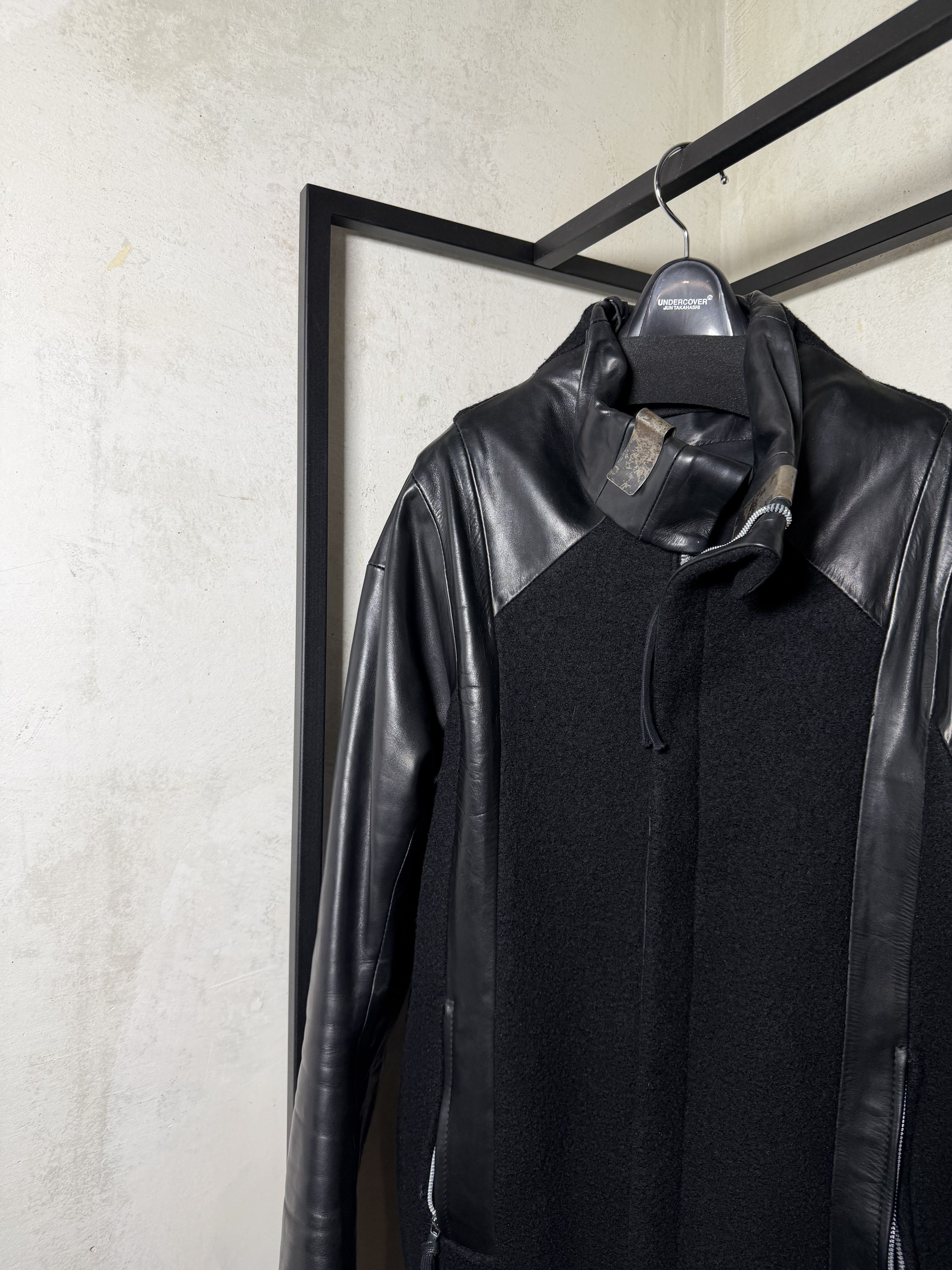 Boris Bidjan Saberi Boris Bidjan Saberi J1 Black Boch Skin Metal Clip Jacket Size US XL / EU 56 / 4 - 3 Thumbnail