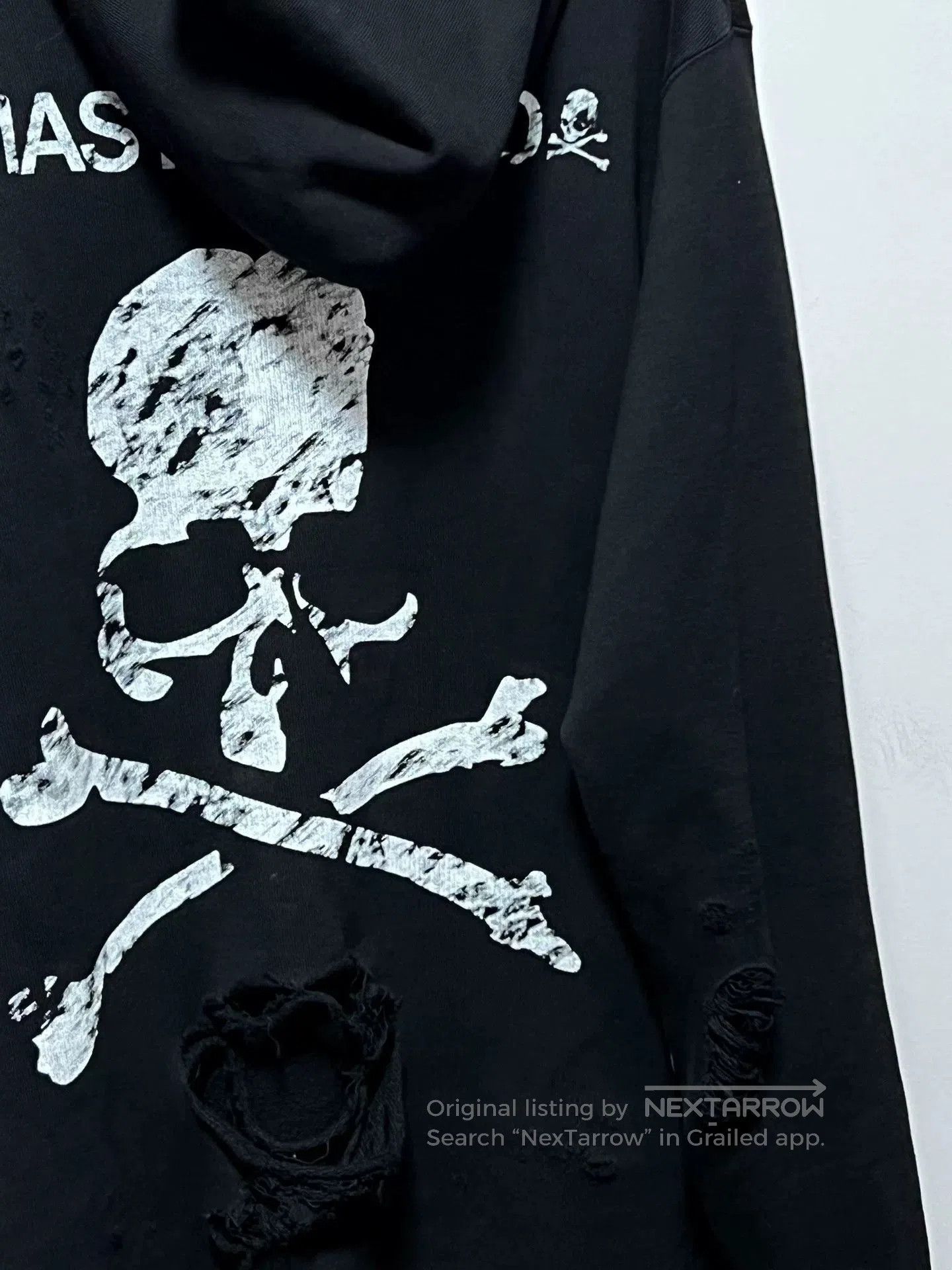 Mastermind Japan MASTERMIND JAPAN MMJ Limited Distressed Skull Sweatshirt. Size US S / EU 44-46 / 1 - 8 Thumbnail