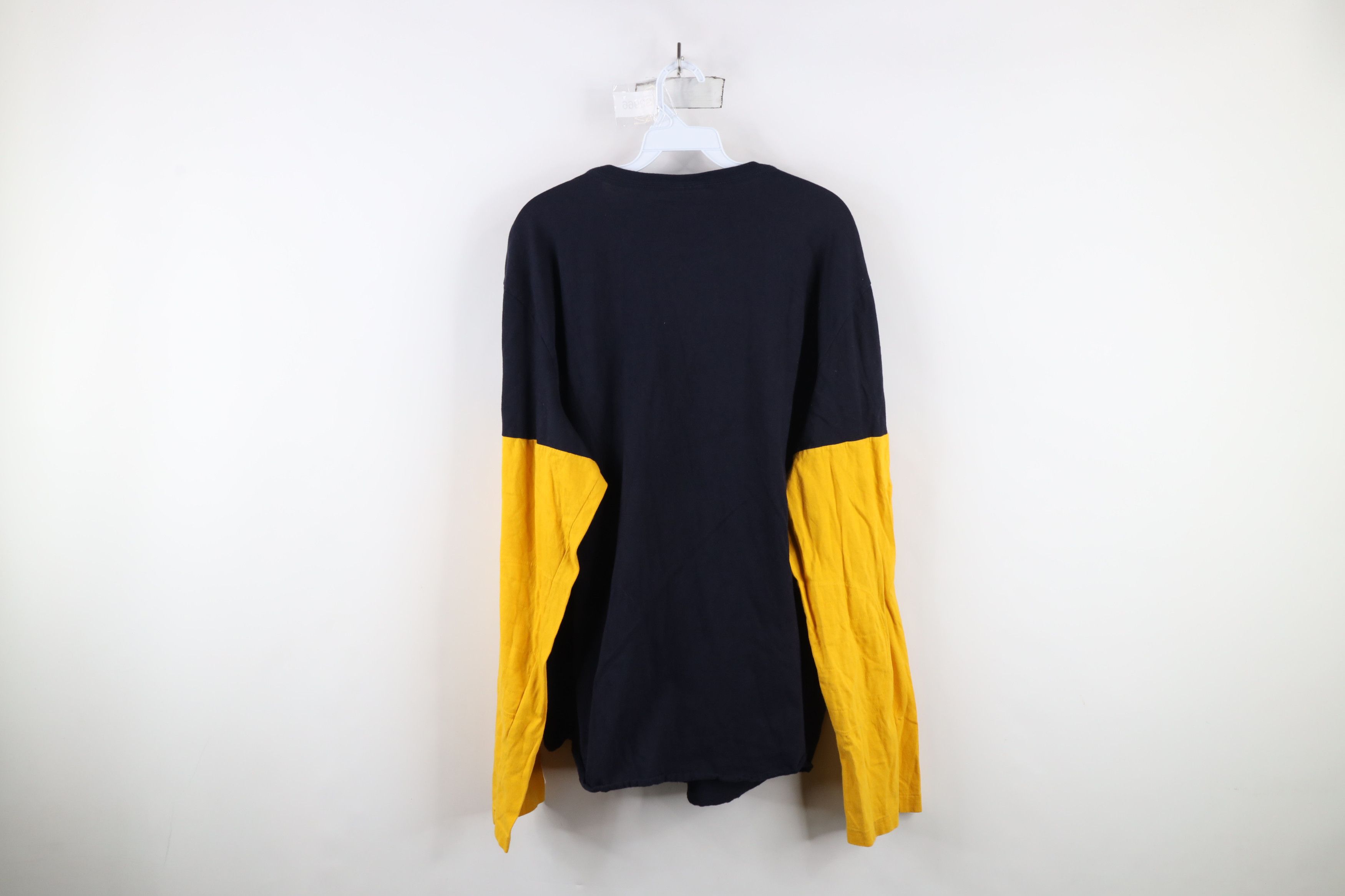 Ralph Lauren × Vintage Vintage 90s Ralph Lauren Prep Crest Long Sleeve T-Shirt Size US XXL / EU 58 / 5 - 6 Thumbnail