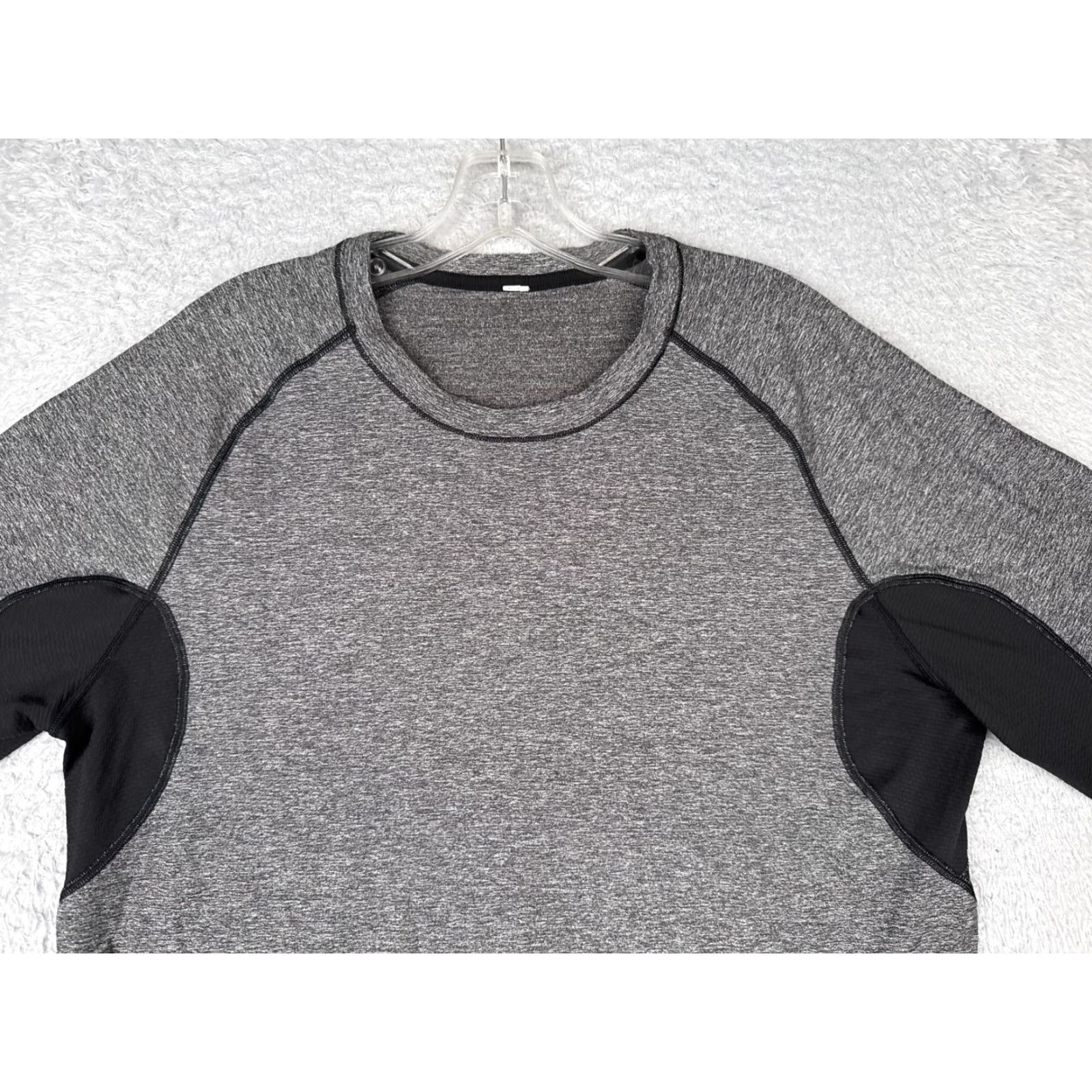 Lululemon Lululemon Shirt Mens M Gray Heathered Blaze Long Sleeve Run Running M3400S Size US M / EU 48-50 / 2 - 4 Thumbnail