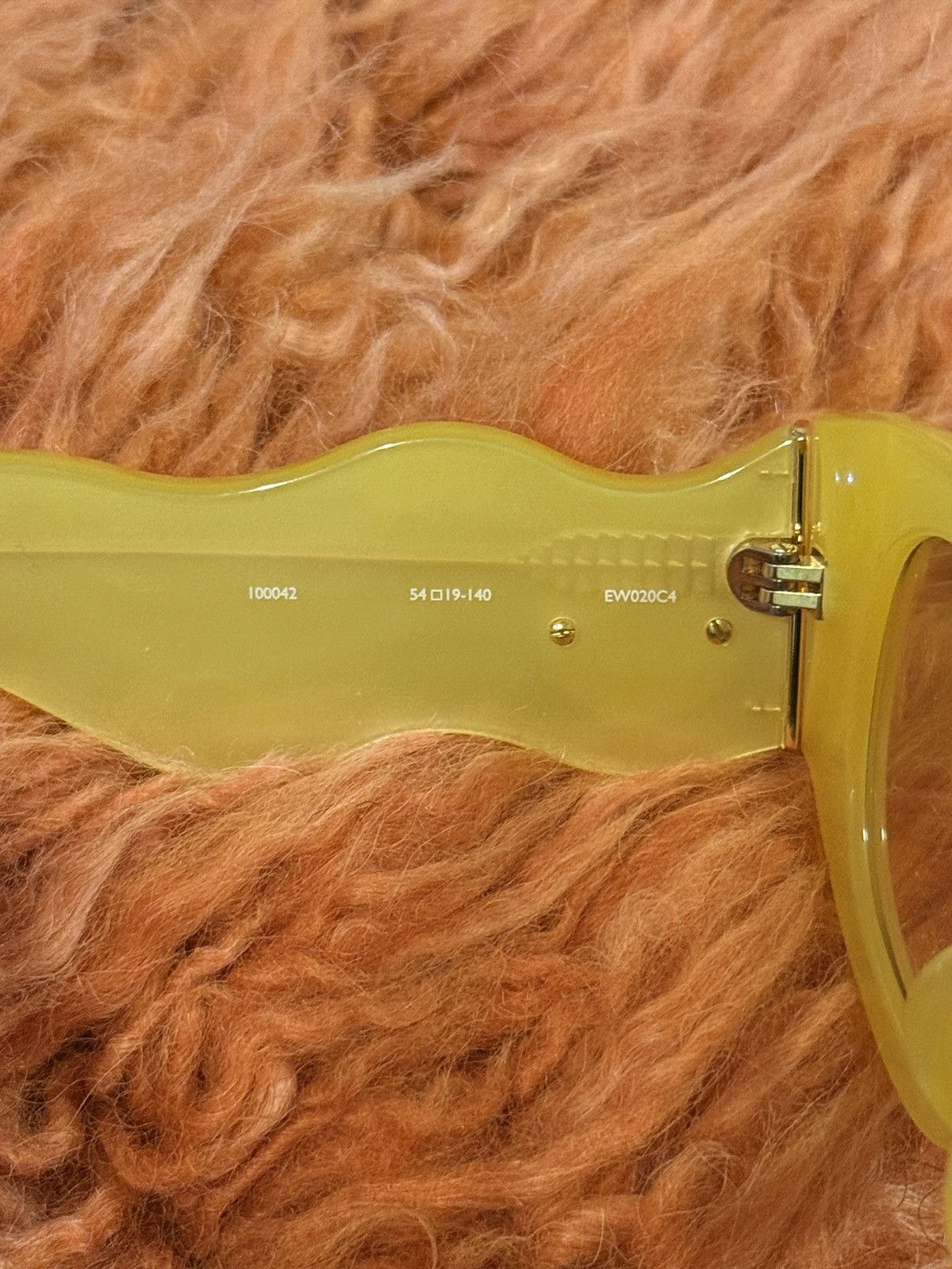 Casablanca Casablanca Yellow Memphis Sunglasses Size ONE SIZE - 12 Thumbnail