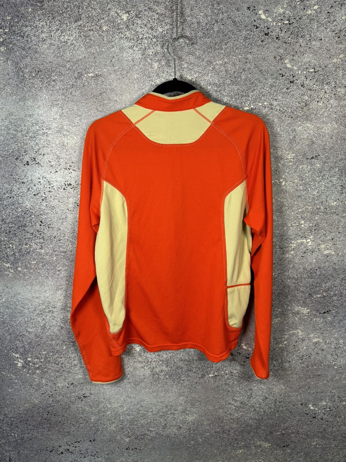 Nike × Nike ACG × Vintage Vintage Nike ACG Termo Quater Zip Sweatshirt Orange Medium Size US M / EU 48-50 / 2 - 11 Thumbnail