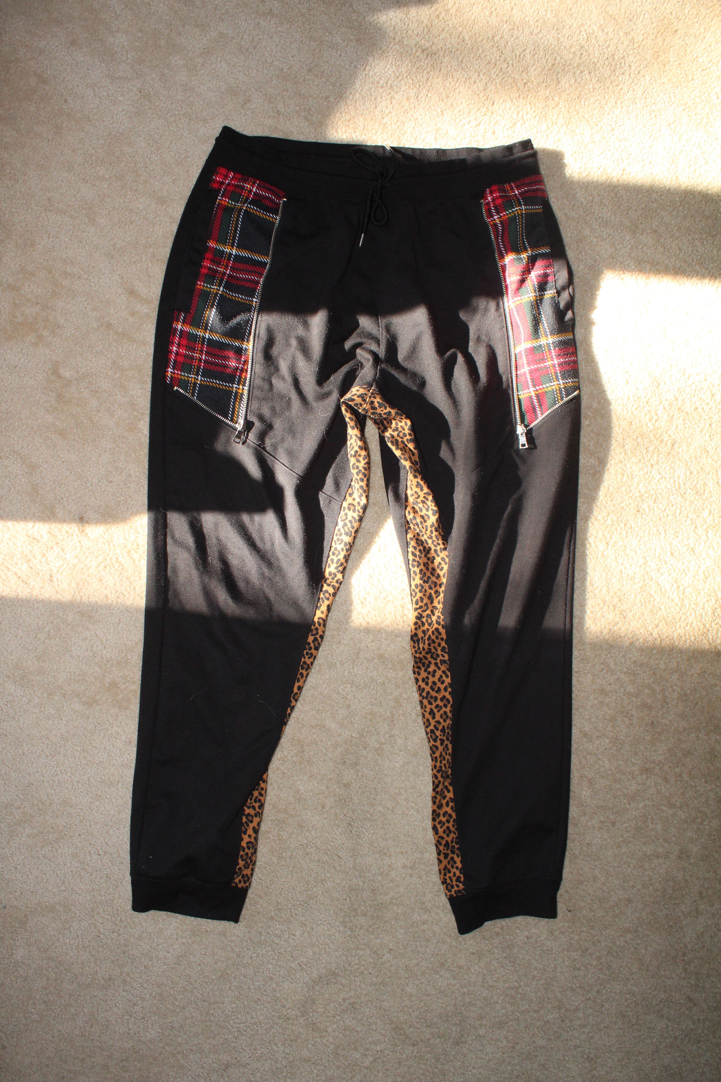 Nordstrom Flannel/Jag Print Joggers Size US 30 / EU 46 - 1 Thumbnail