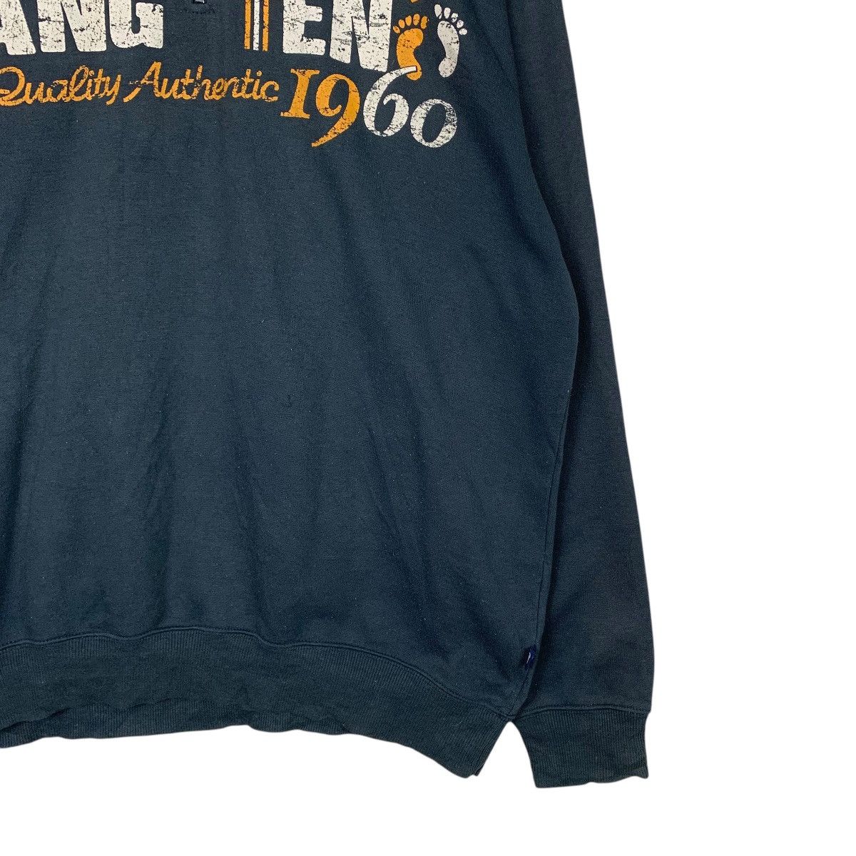 Hang Ten Hang Ten Quarter Zipper Big Logo Sweater Size US L / EU 52-54 / 3 - 4 Thumbnail