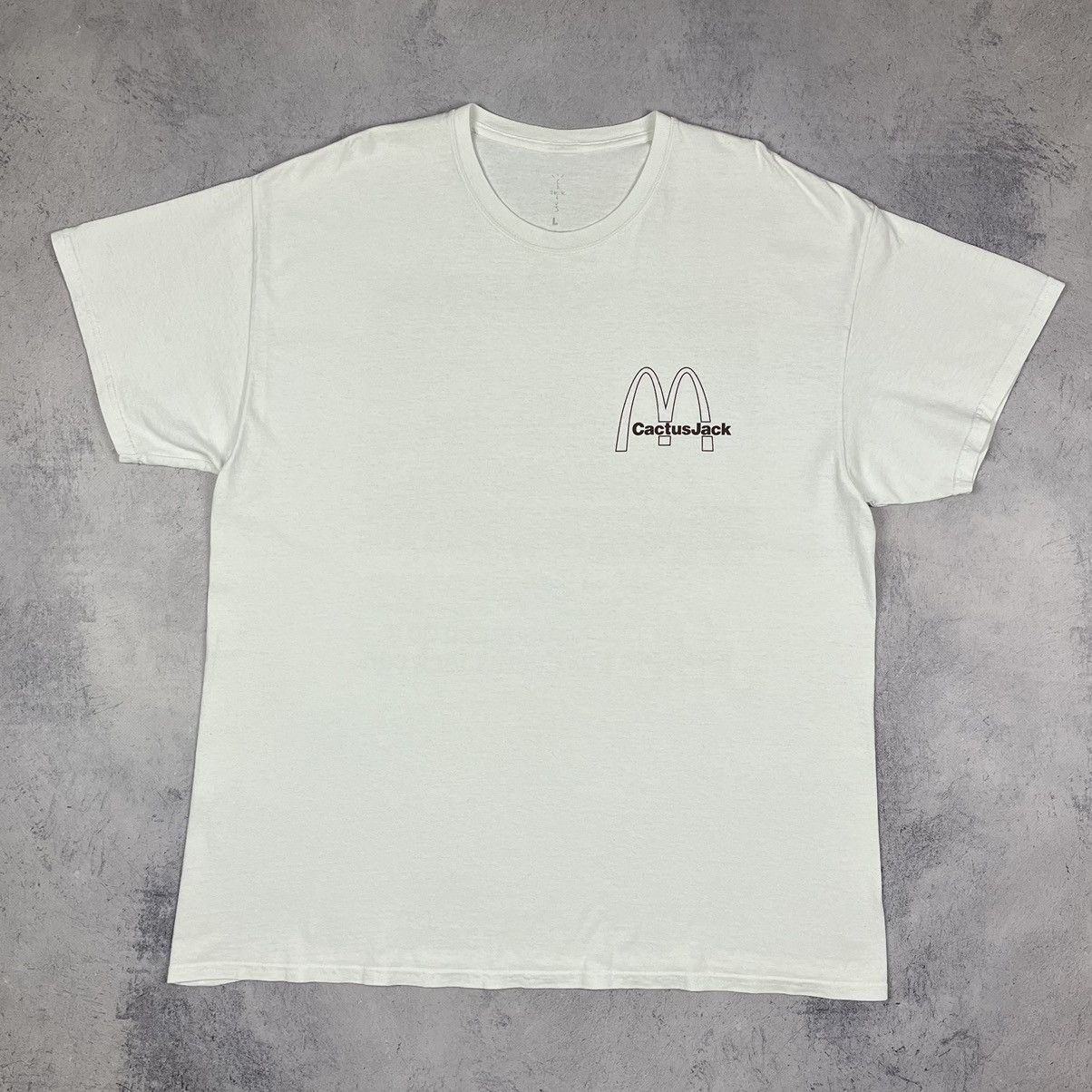 Travis Scott Cactus Jack by Travis Scott McDonalds tee Size US L / EU 52-54 / 3 - 7 Thumbnail
