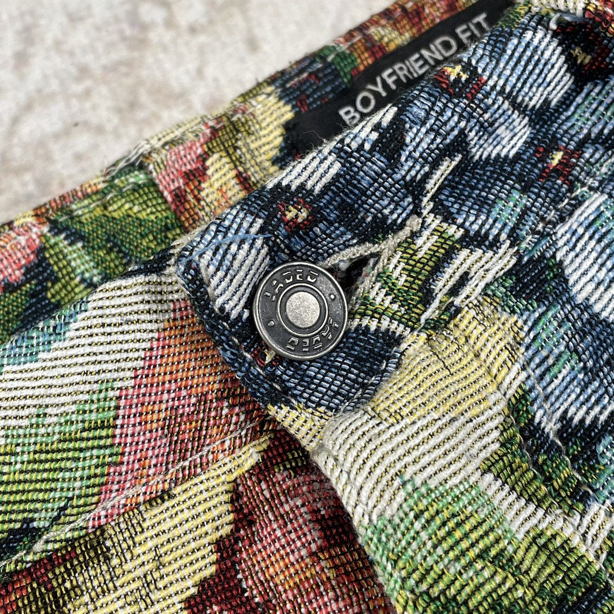 Jaded London Jaded London Woven Floral Boyfriend Baggy Pants Size US 31 - 6 Thumbnail