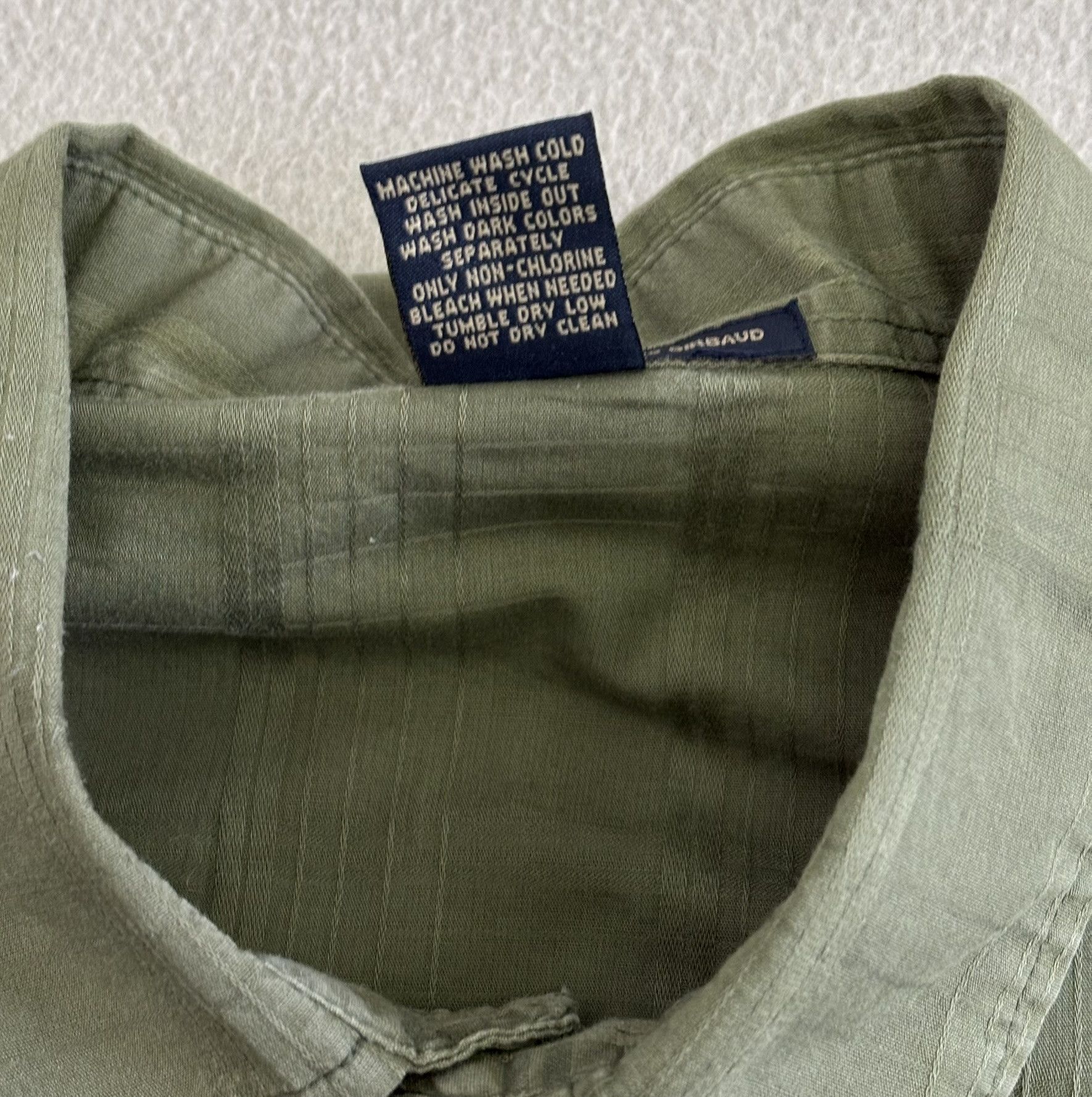 Marithe + Francois Girbaud Marithe Francois Girbaud Khaki shirt Large Size US L / EU 52-54 / 3 - 15 Thumbnail