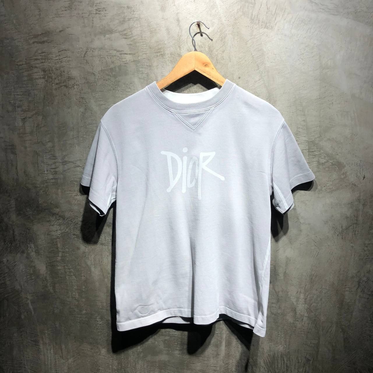 Dior × Stussy Dior X Stussy Logo tee Size US M / EU 48-50 / 2 - 1 Thumbnail