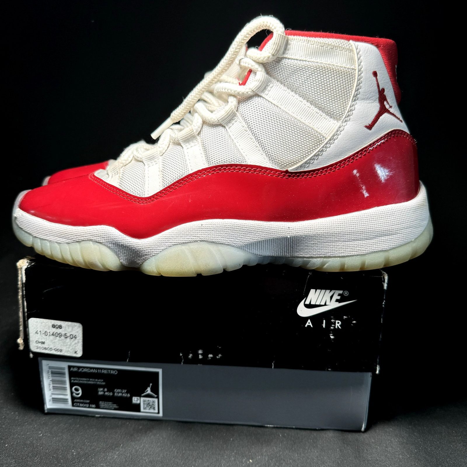 Jordan Brand × Nike Size 9 - Nike Air Jordan 11 Retro Cherry 2022 Men's Shoes Size US 9 / EU 42 - 8 Thumbnail