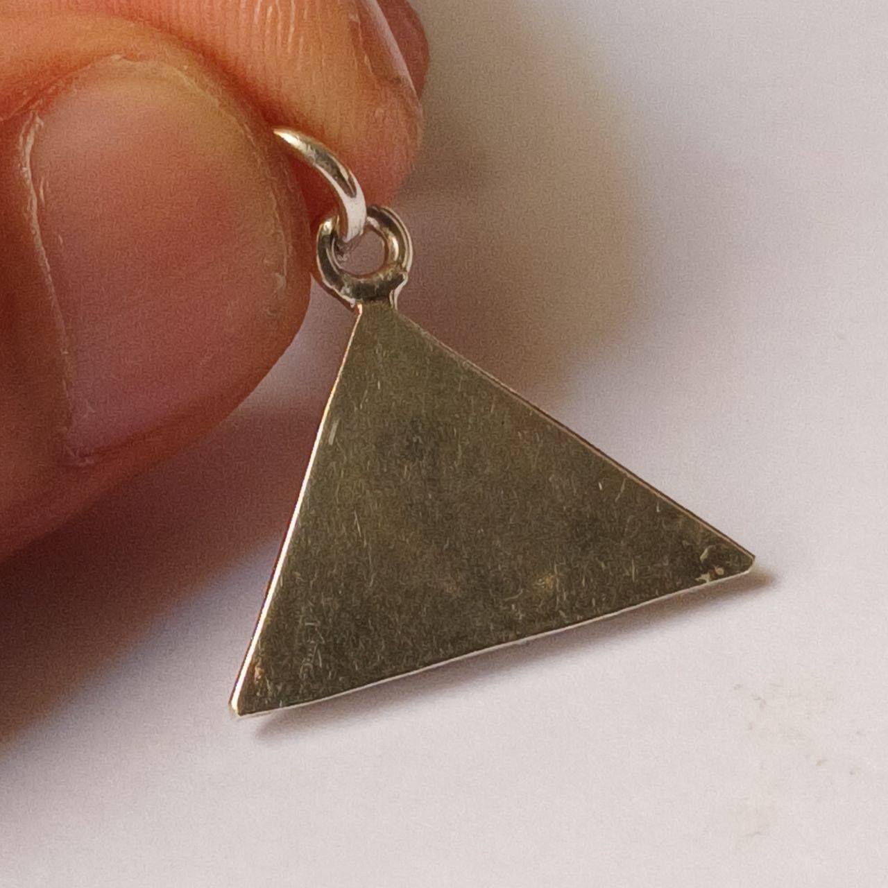 Sterling Silver 925 Silver Pyramid Pendant – Egyptian Style Pharaoh Size ONE SIZE - 5 Thumbnail