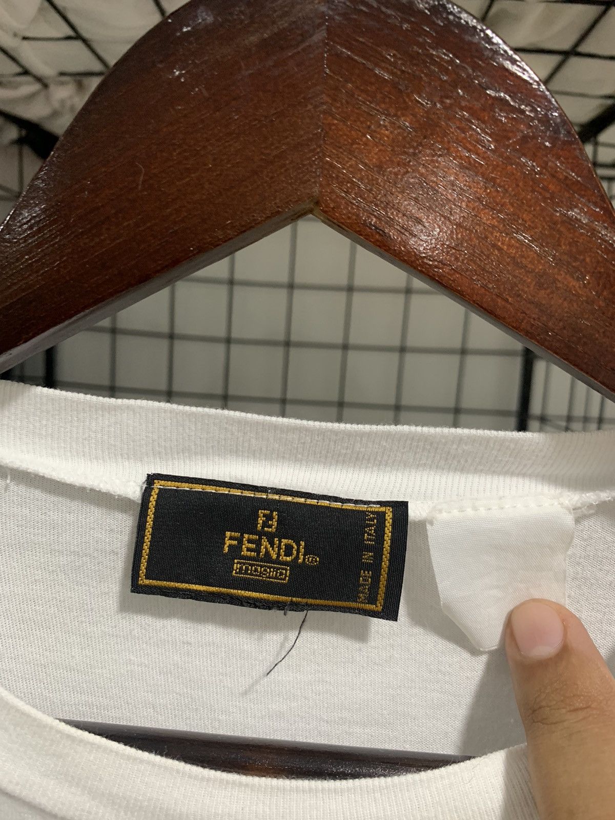 Fendi × Vintage Vintage Fendi Tshirt Size US L / EU 52-54 / 3 - 3 Thumbnail