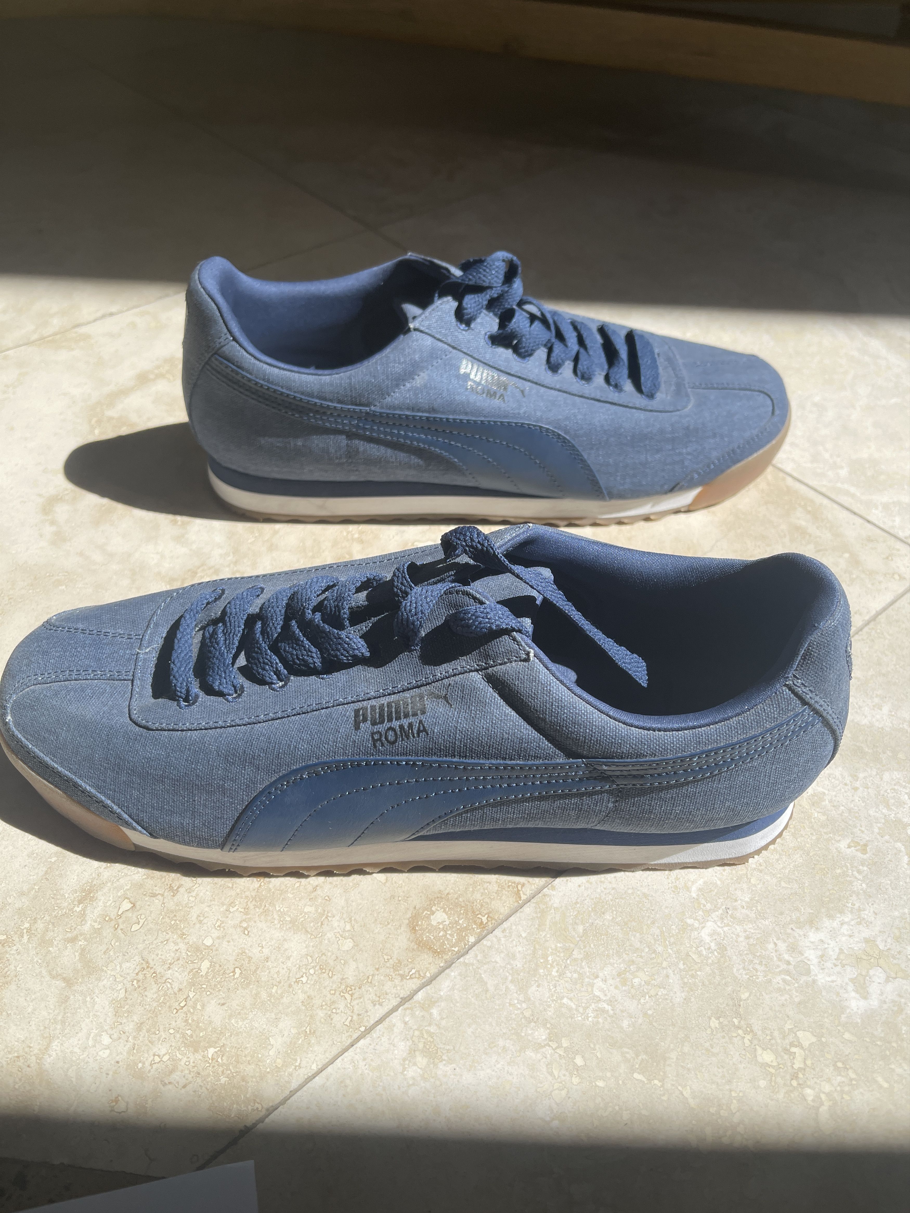 Puma Puma Roma Dark Denim Mens Sneakers - US Size 11 Size US 11 / EU 44 - 7 Thumbnail