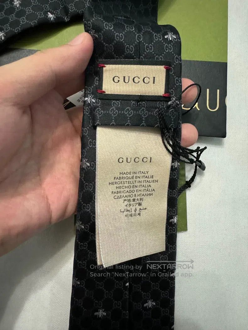 Gucci Gucci Classic full-print tie Size ONE SIZE - 3 Thumbnail