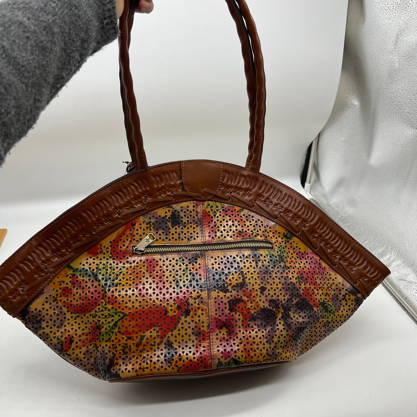 Other Patricia Nash Women Handbags Perforated Leather Size ONE SIZE - 2 Thumbnail