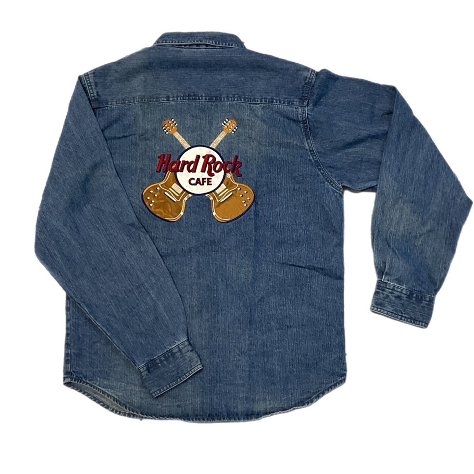Hard Rock Cafe Vintage Cleveland Hard Rock Cafe Button-Up Shirt Size US L / EU 52-54 / 3 - 2 Thumbnail