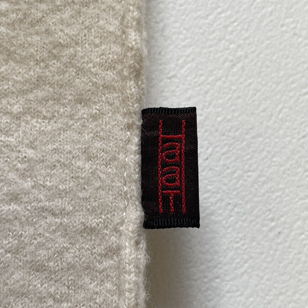 Issey Miyake Cream Wool ‘Inside Out Seams’ Sweater Size US L / EU 52-54 / 3 - 8 Thumbnail