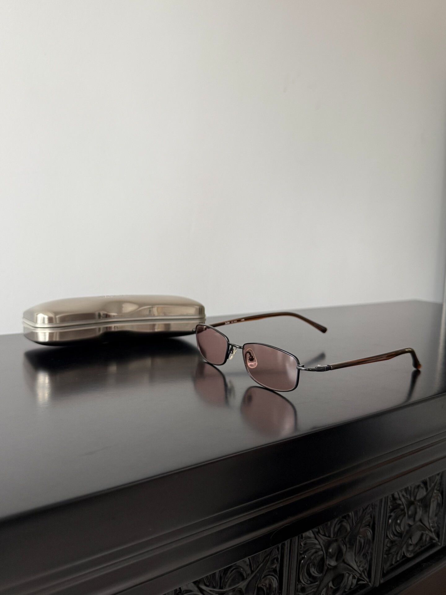 Jean Paul Gaultier Jean Paul Gaultier Coffee Sunglasses Size ONE SIZE - 1 Thumbnail