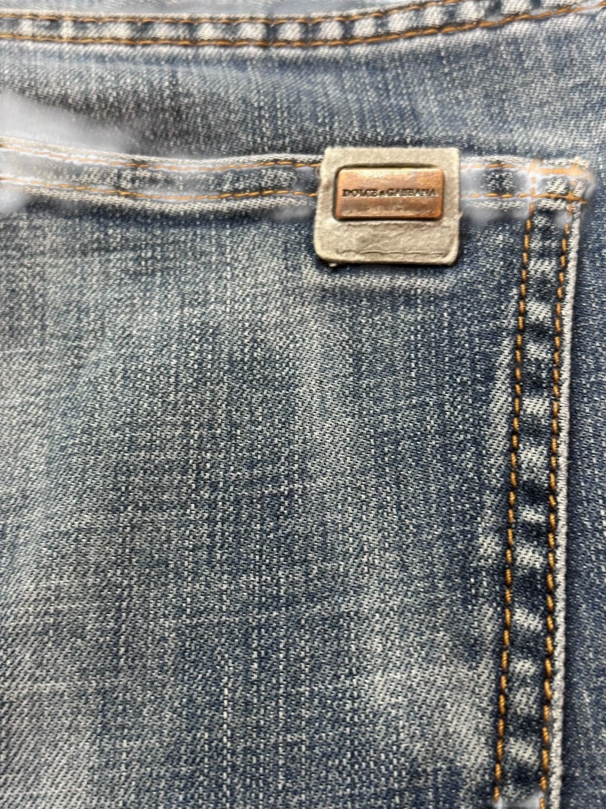 Dolce & Gabbana Vintage Dolce&Gabbana Mudwash Skinny Denim Size US 33 - 7 Thumbnail