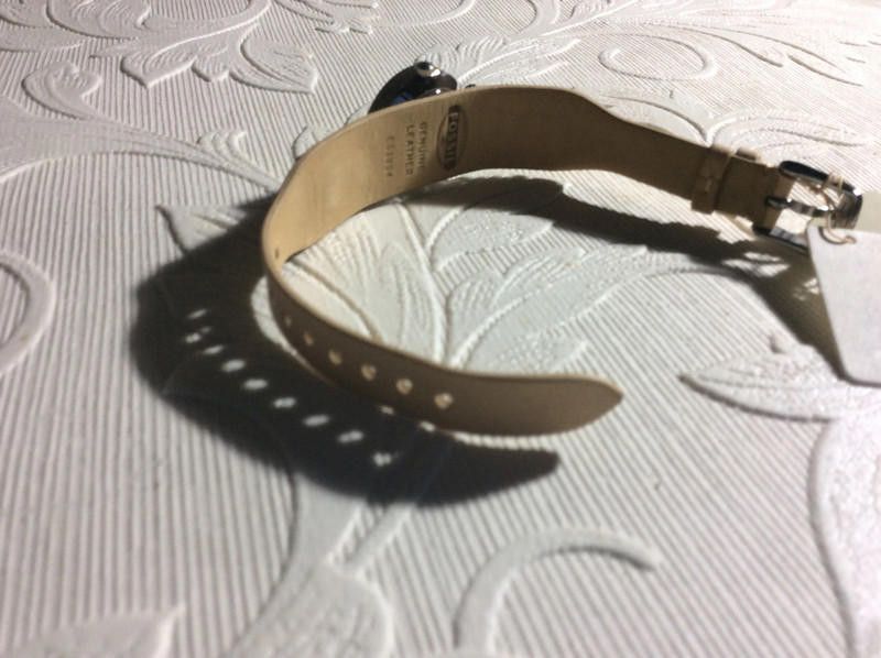 Fossil Fossil ladies silver dial brown leather strap watch Size ONE SIZE - 9 Thumbnail