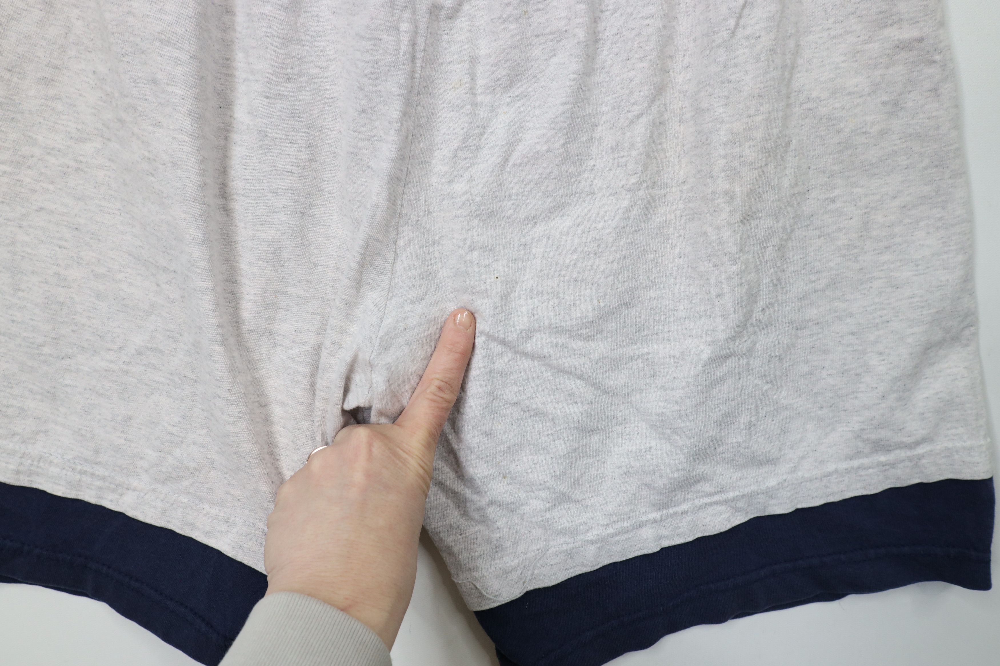 Vintage Vintage 90s University of Toledo Layered Shorts Gray USA Size US 34 / EU 50 - 9 Thumbnail