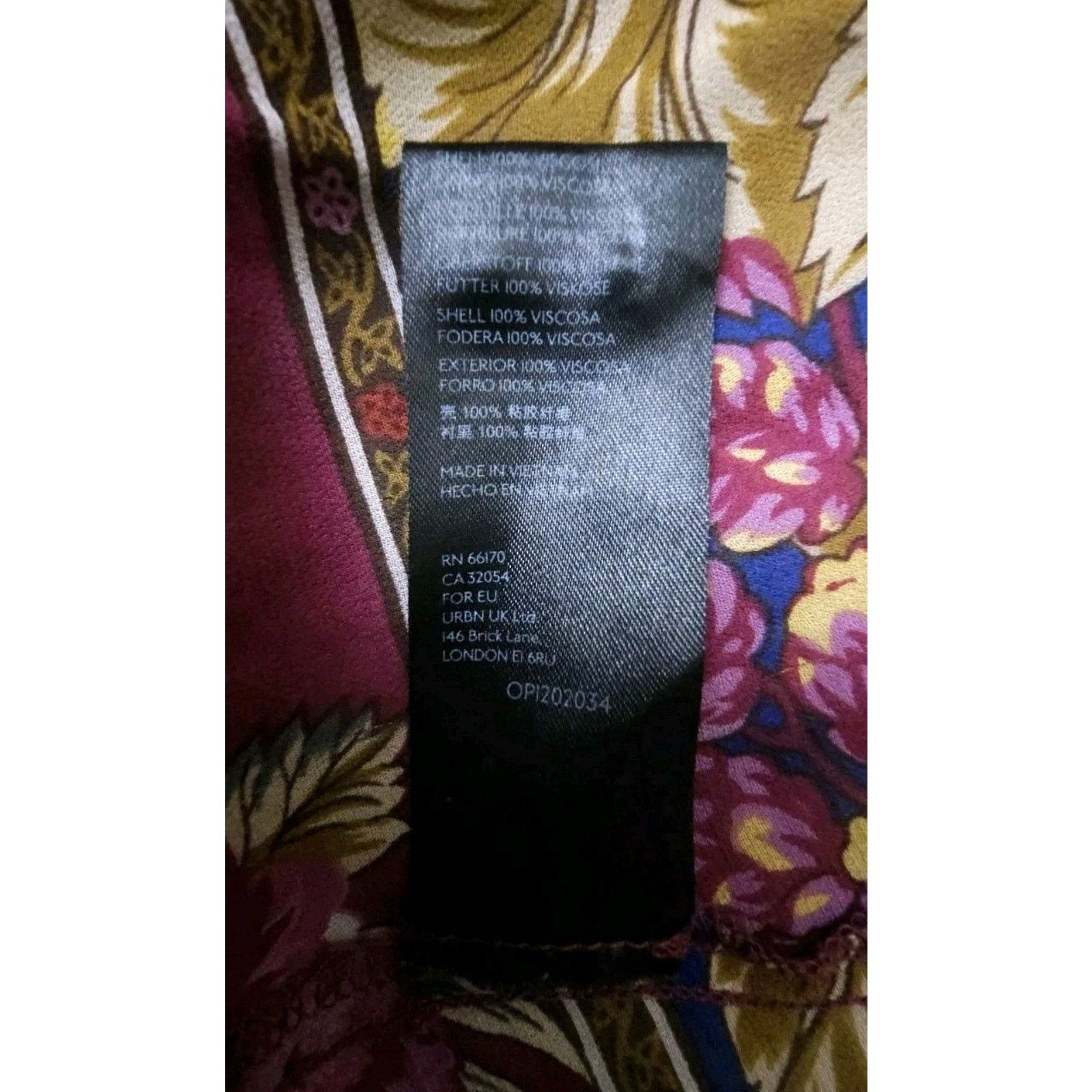 Anthropologie Anthropologie Nicole Floral Asymmetric Floral Shirtdress Mp Size M / US 6-8 / IT 42-44 - 11 Thumbnail