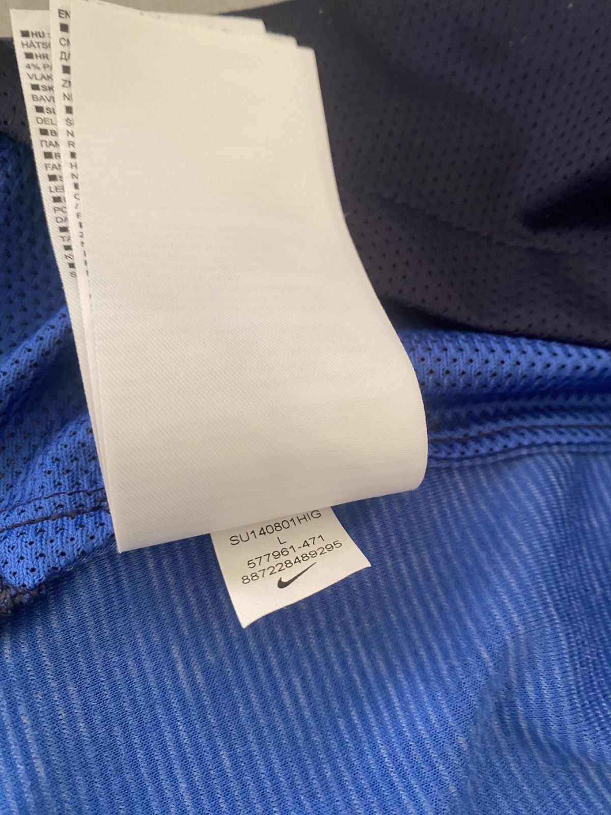 Nike × Vintage Nike Netherlands Holland KNVB 2014/15 Away Jersey Blockcore Size US L / EU 52-54 / 3 - 11 Thumbnail