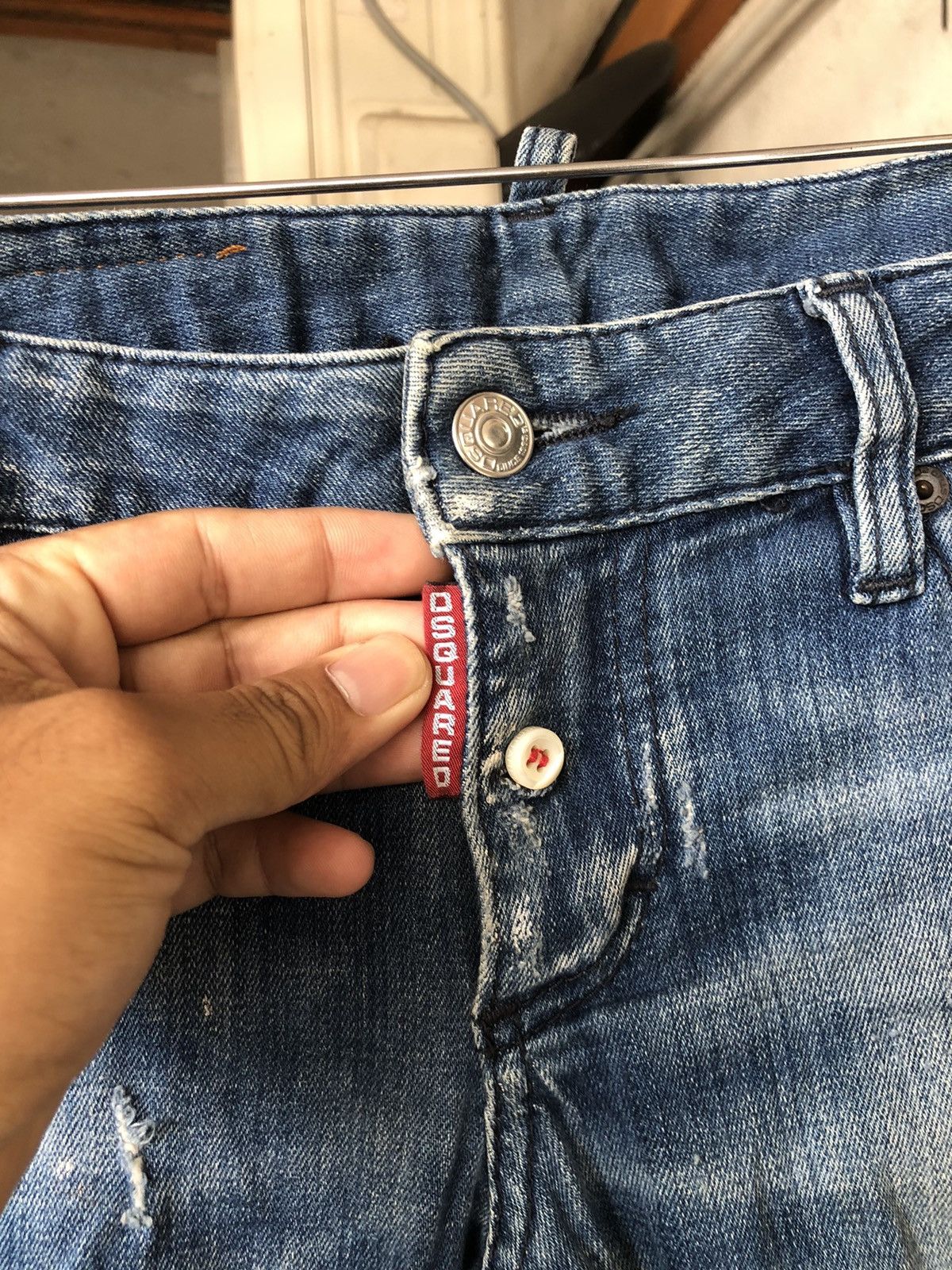 Dsquared2 Dsquared2 Distressed Punk Design Skinny Denim Size 26" / US 2 / IT 38 - 7 Thumbnail