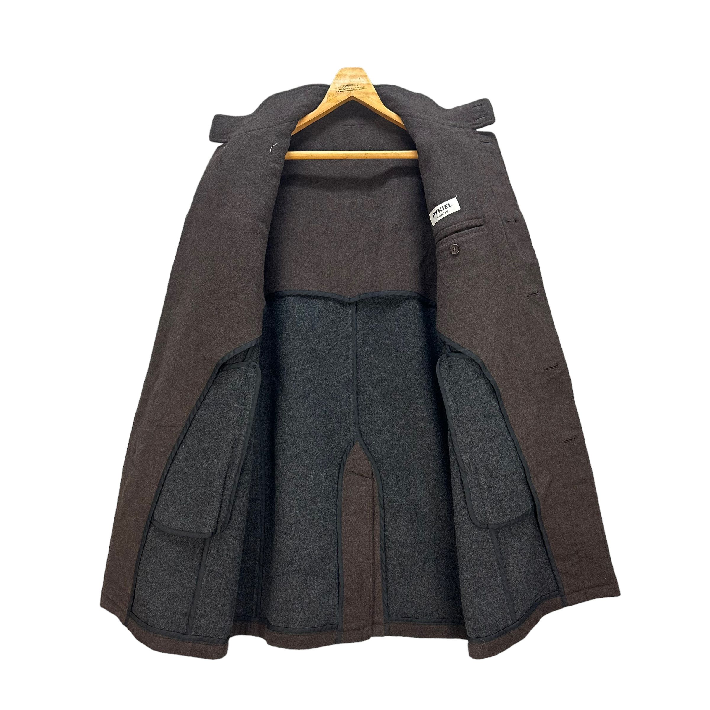 Japanese Brand RYKIEL HOMME WOOL COAT #7846-182 Size US M / EU 48-50 / 2 - 7 Thumbnail