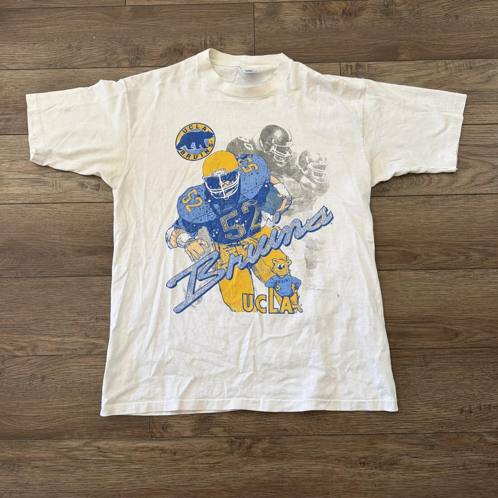 Other Vintage 80s UCLA Bruins Football Shirt College University Size US L / EU 52-54 / 3 - 1 Thumbnail
