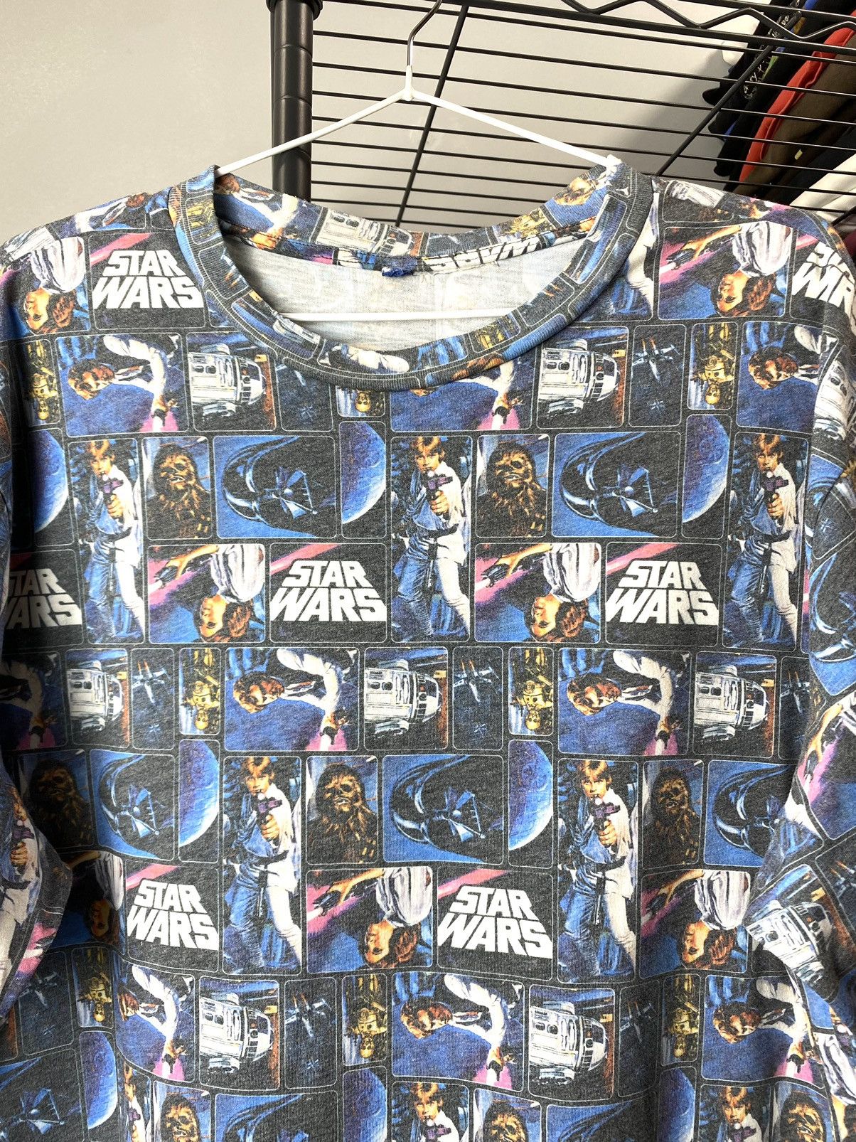 Star Wars Vintage Style Star Wars Movie Promo T Shirt Size US L / EU 52-54 / 3 - 2 Thumbnail
