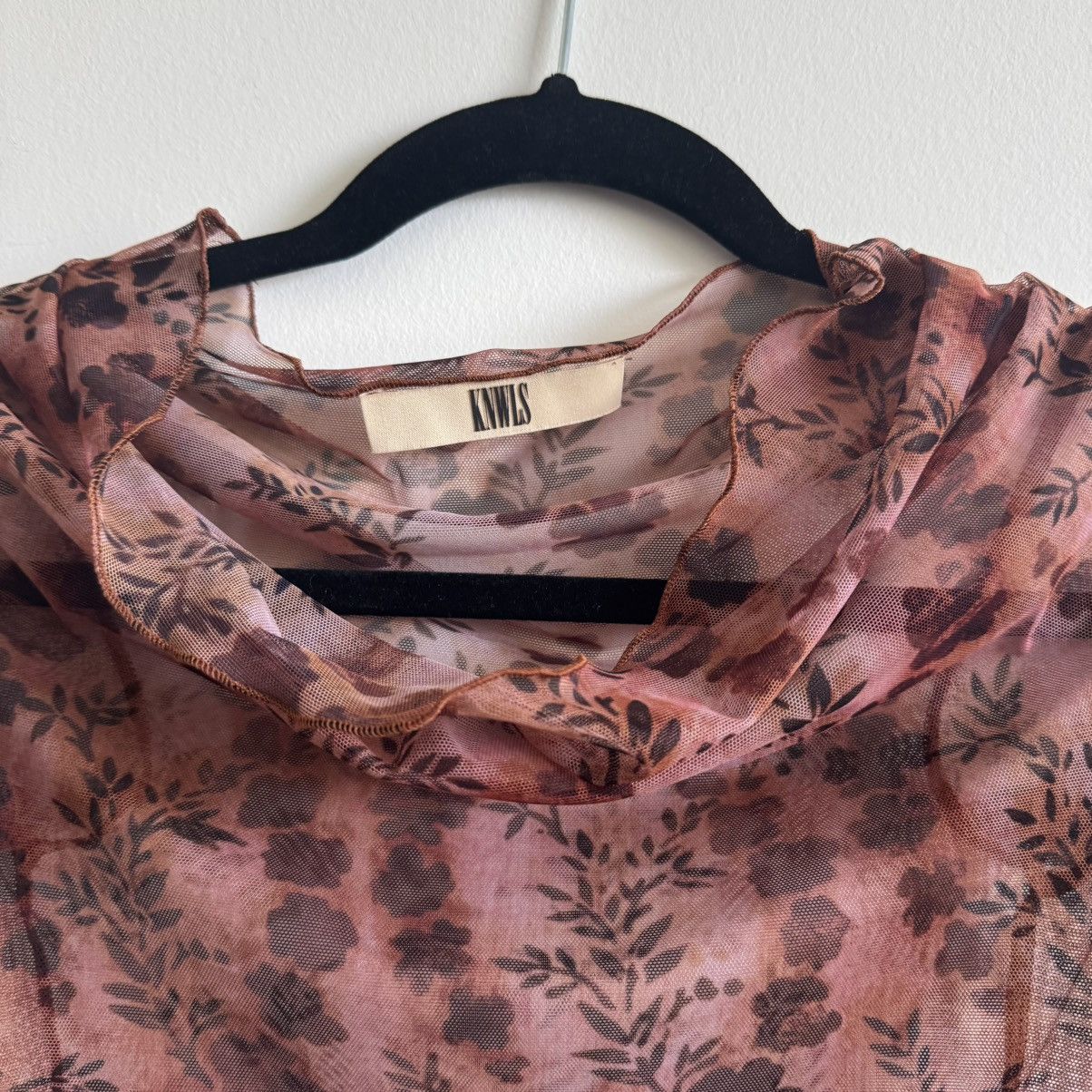 KNWLS SS22 Sheer Blouse Size XS / US 0-2 / IT 36-38 - 3 Thumbnail