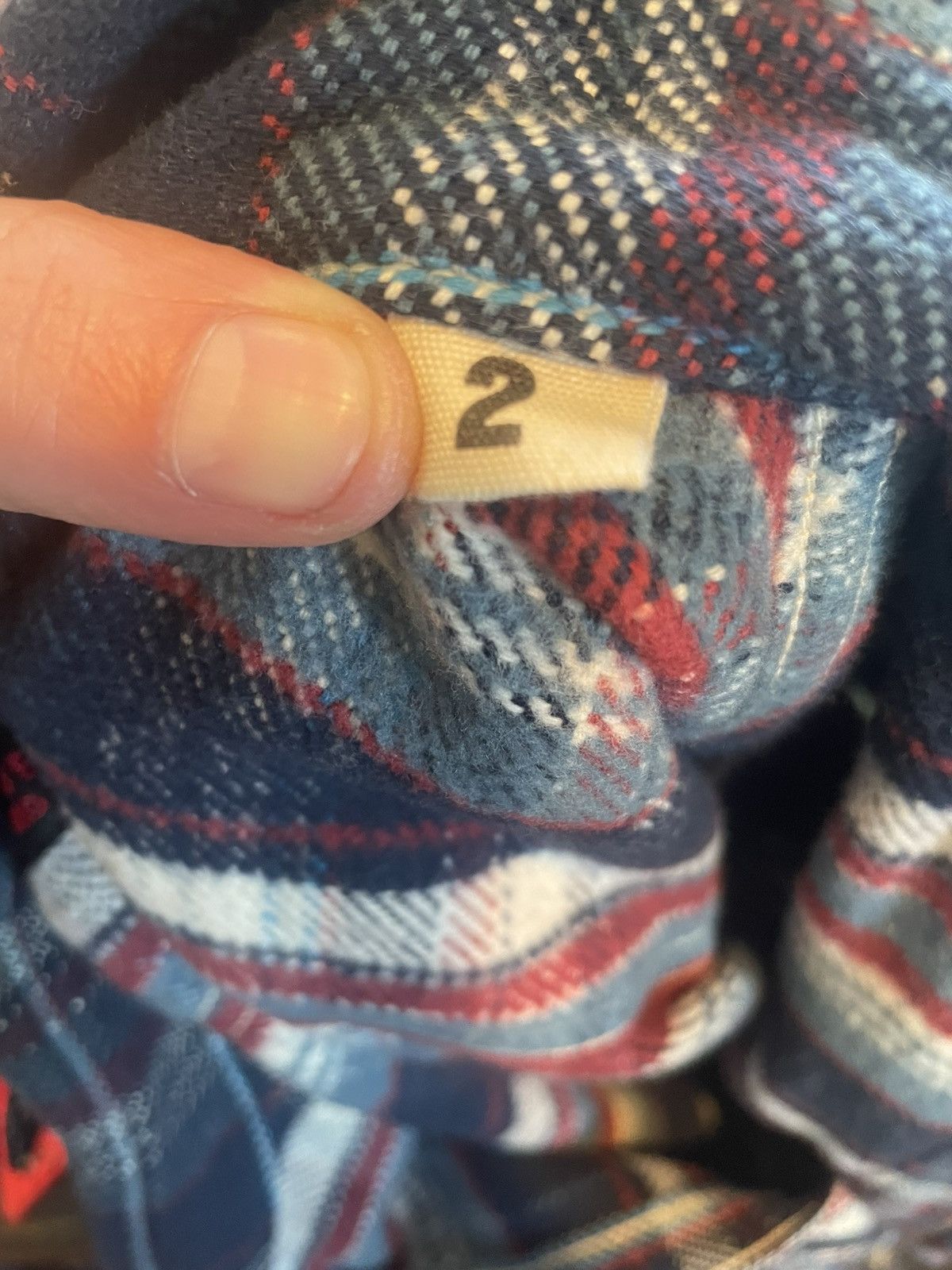 UES Japan UES Heavy Flannel Shirt - Navy Size US S / EU 44-46 / 1 - 9 Thumbnail