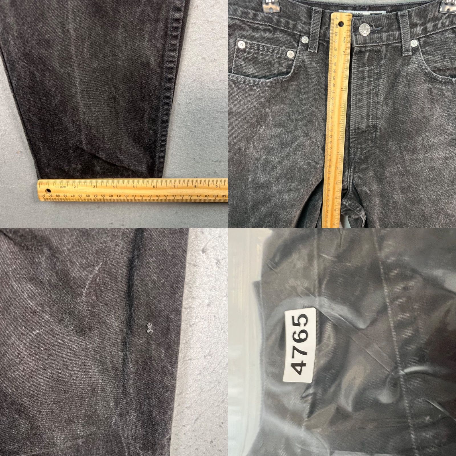 Gap VINTAGE Gap Womens 26 x 28 Classic Fit Black Denim High-Waisted Tapered Jeans Shirt Womens XS? Size 26" / US 2 / IT 38 - 8 Thumbnail