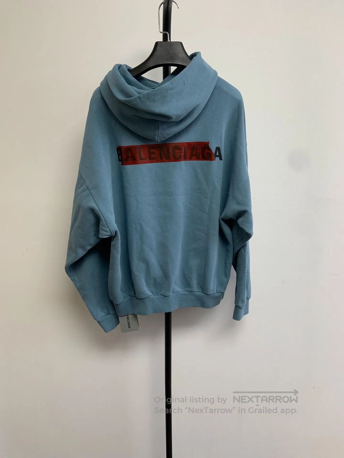 Balenciaga Balenciaga Men's Hooded Kangaroo Pocket Sweatshirt. Size US S / EU 44-46 / 1 - 2 Thumbnail