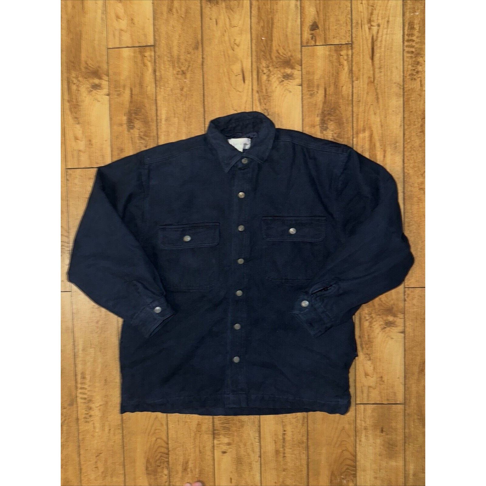 Anchor Blue Vintage Anchor Blue Workwear Jacket Blue Small 24x28 Size US S / EU 44-46 / 1 - 1 Thumbnail
