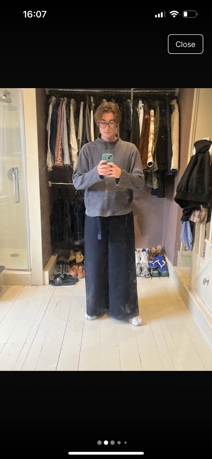 Sacai Sacai wide leg trousers Size US 32 / EU 48 - 2 Thumbnail